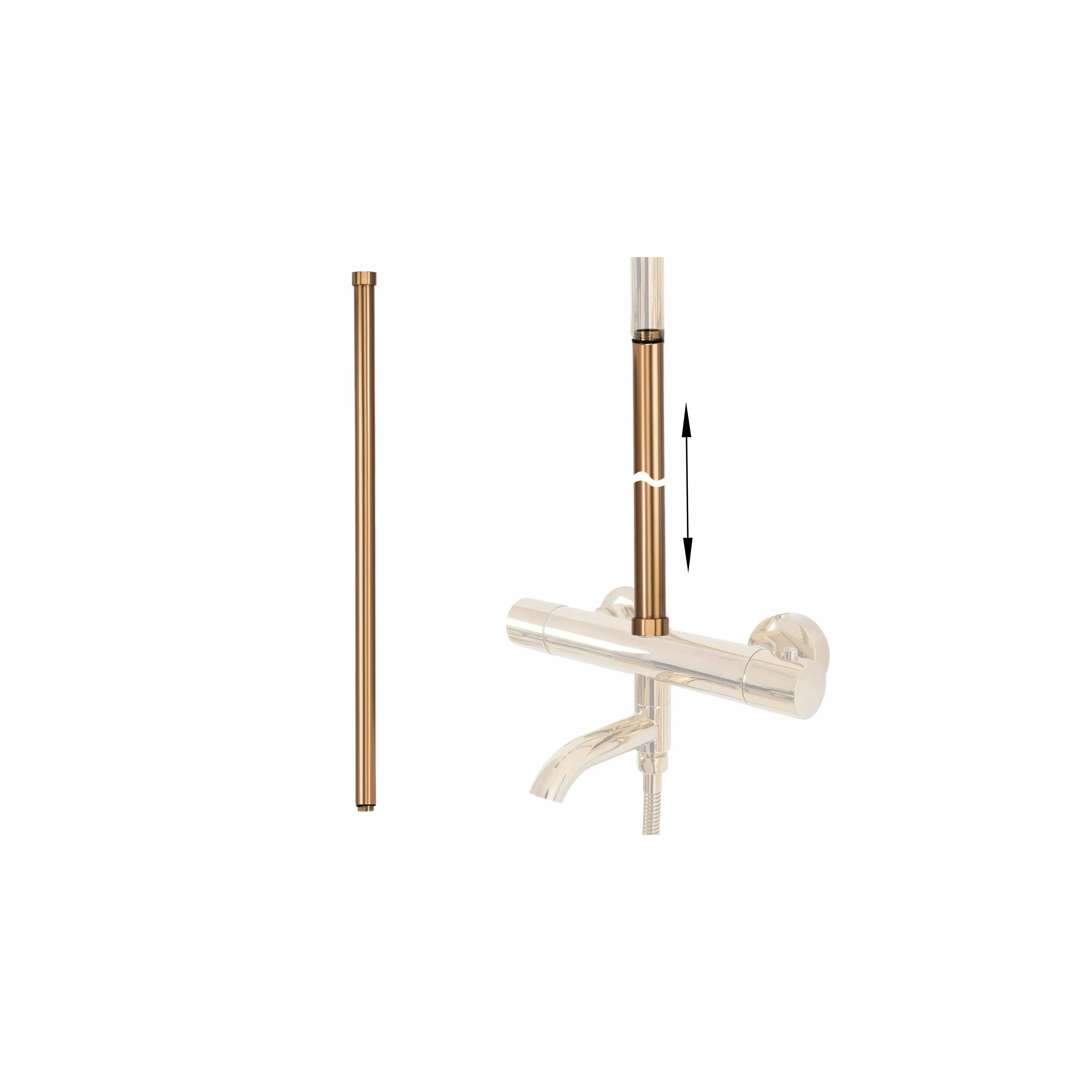 Verlengstuk voor een bad/doucheset BRUSH COPPER 60cm