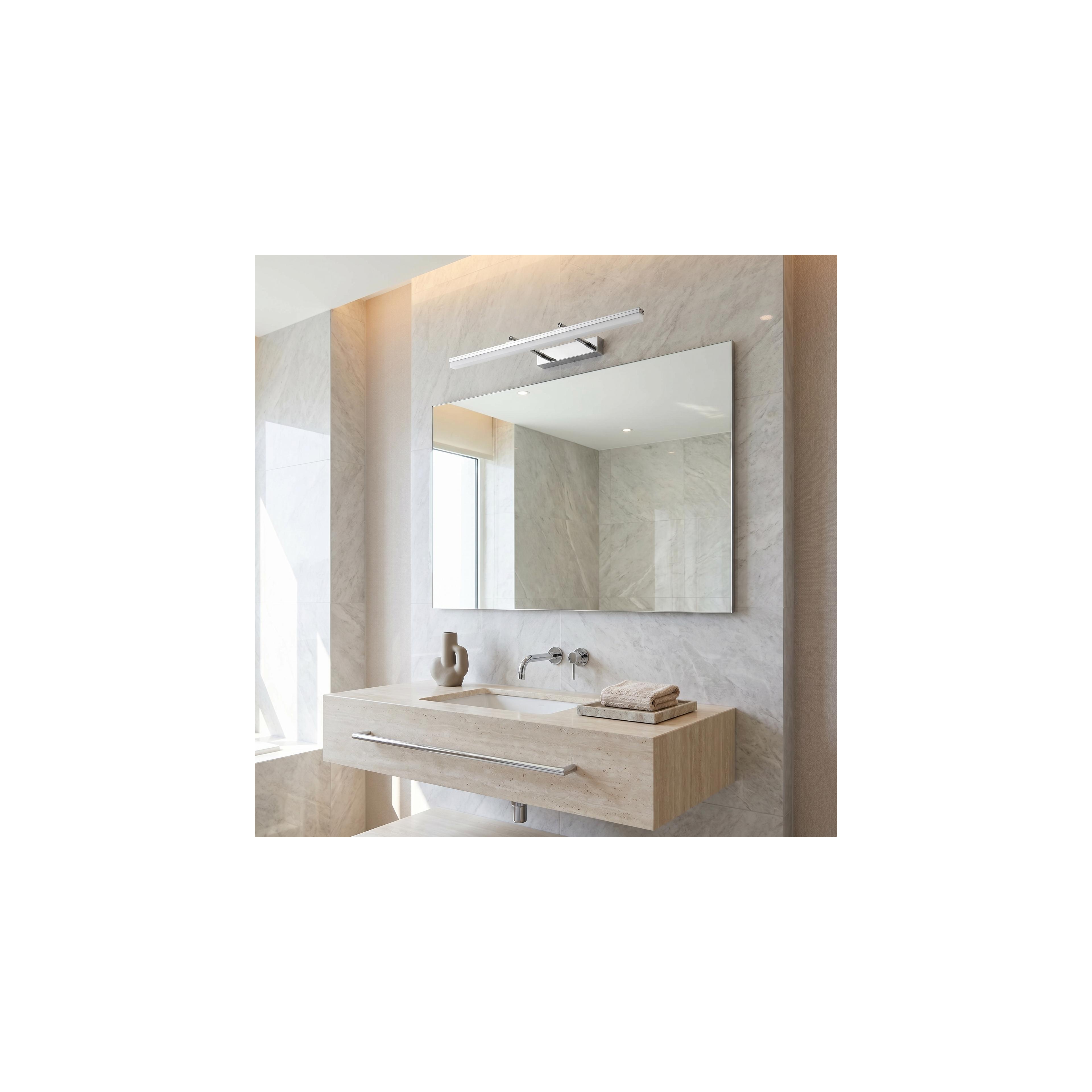 Badkamer LED-wandlamp APP1870-1W 60cm CHROME