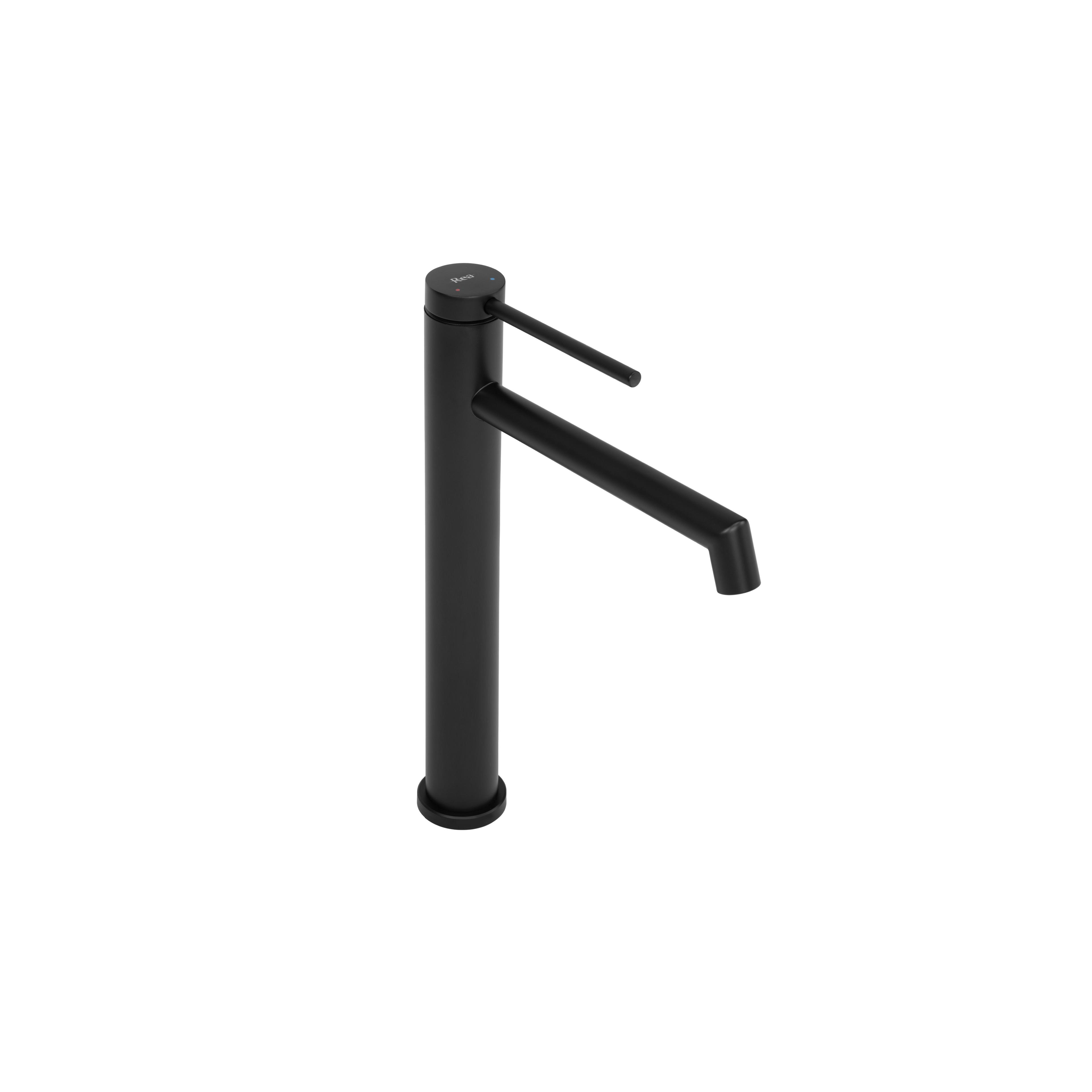 Bateria umywalkowa Rea Foss czarna wysoka