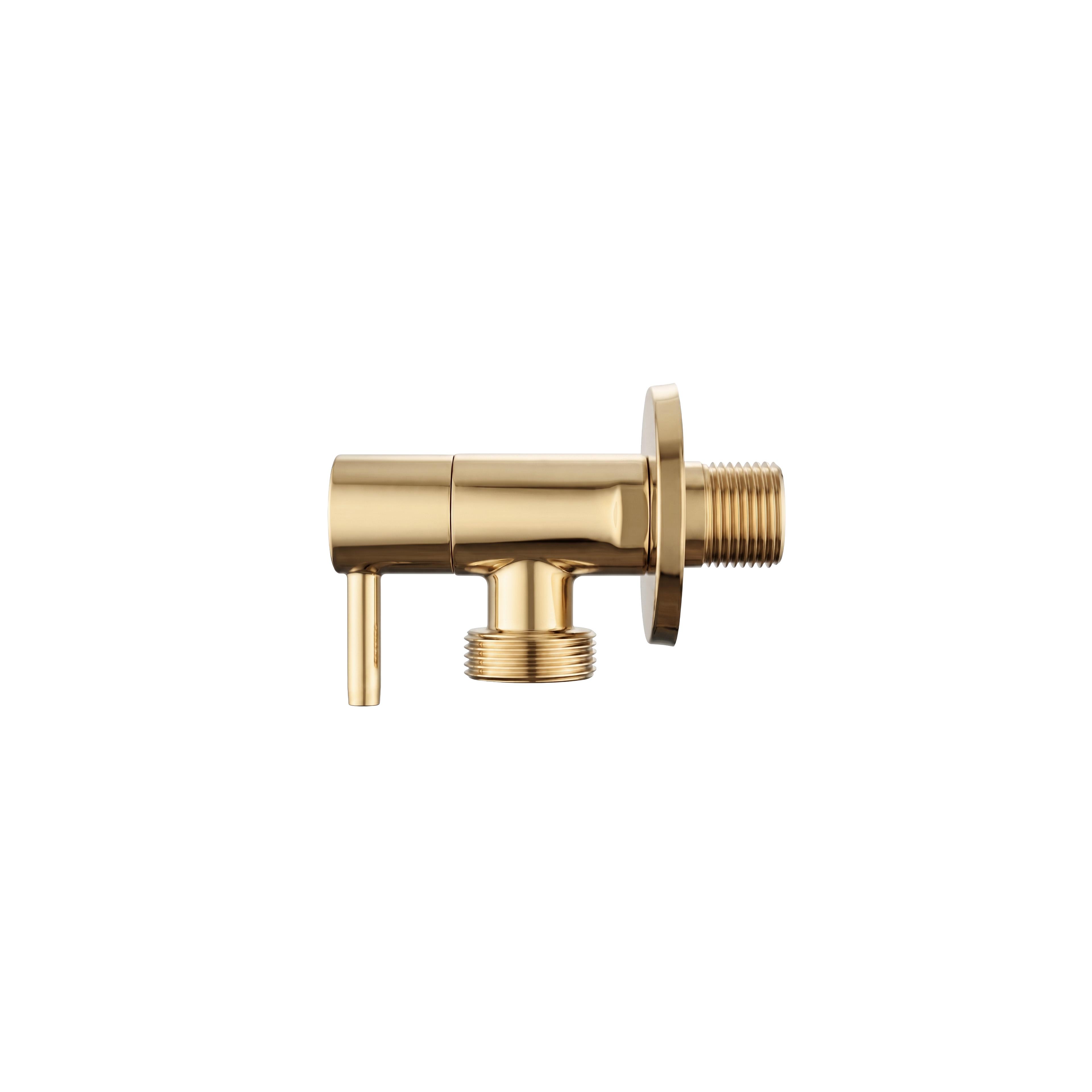 Ugaoni ventil 1/2" x 3/4" Gold