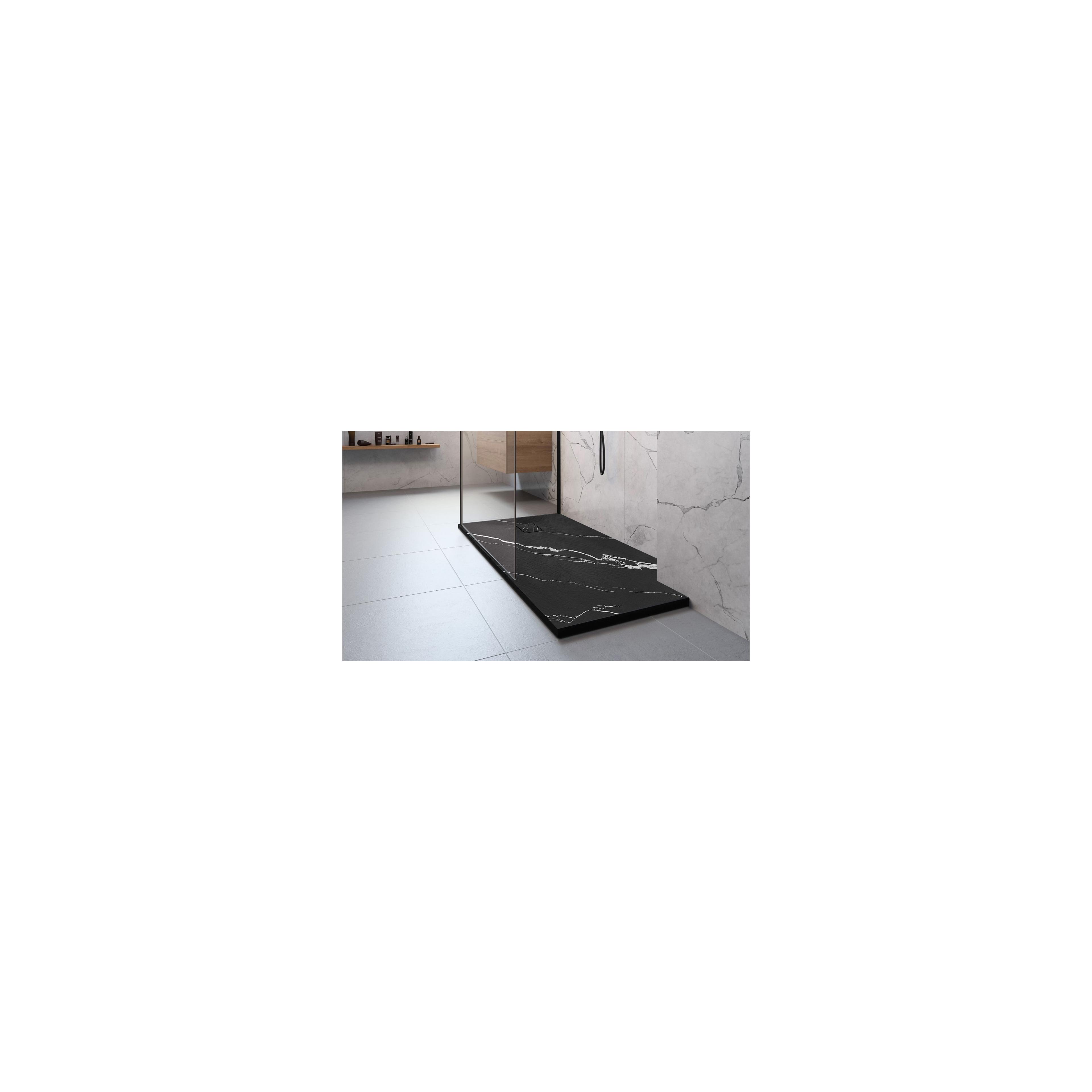 Plato de ducha Magnum CARRARA BLACK 90x90