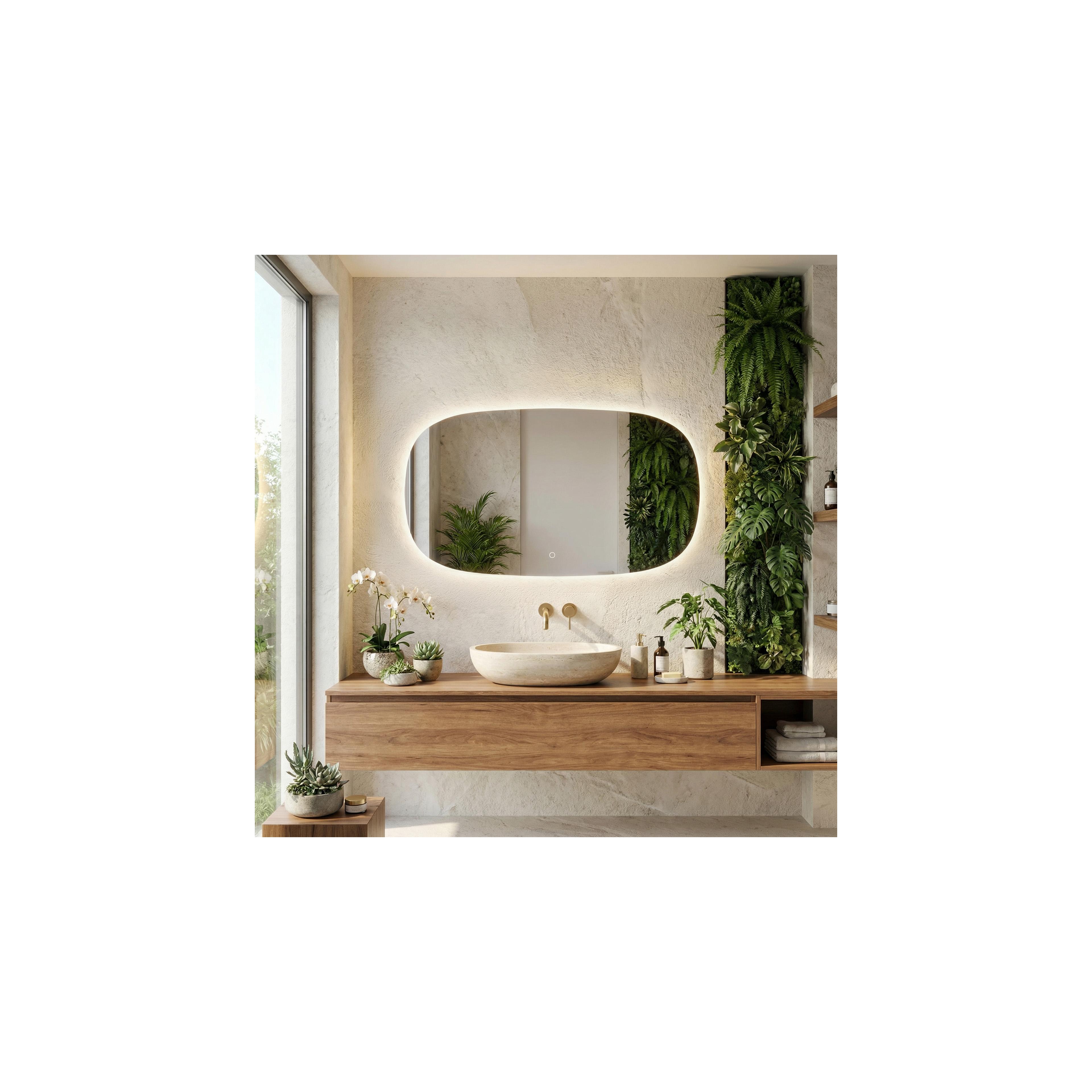 Mirror LED 100x60cm TOP-4