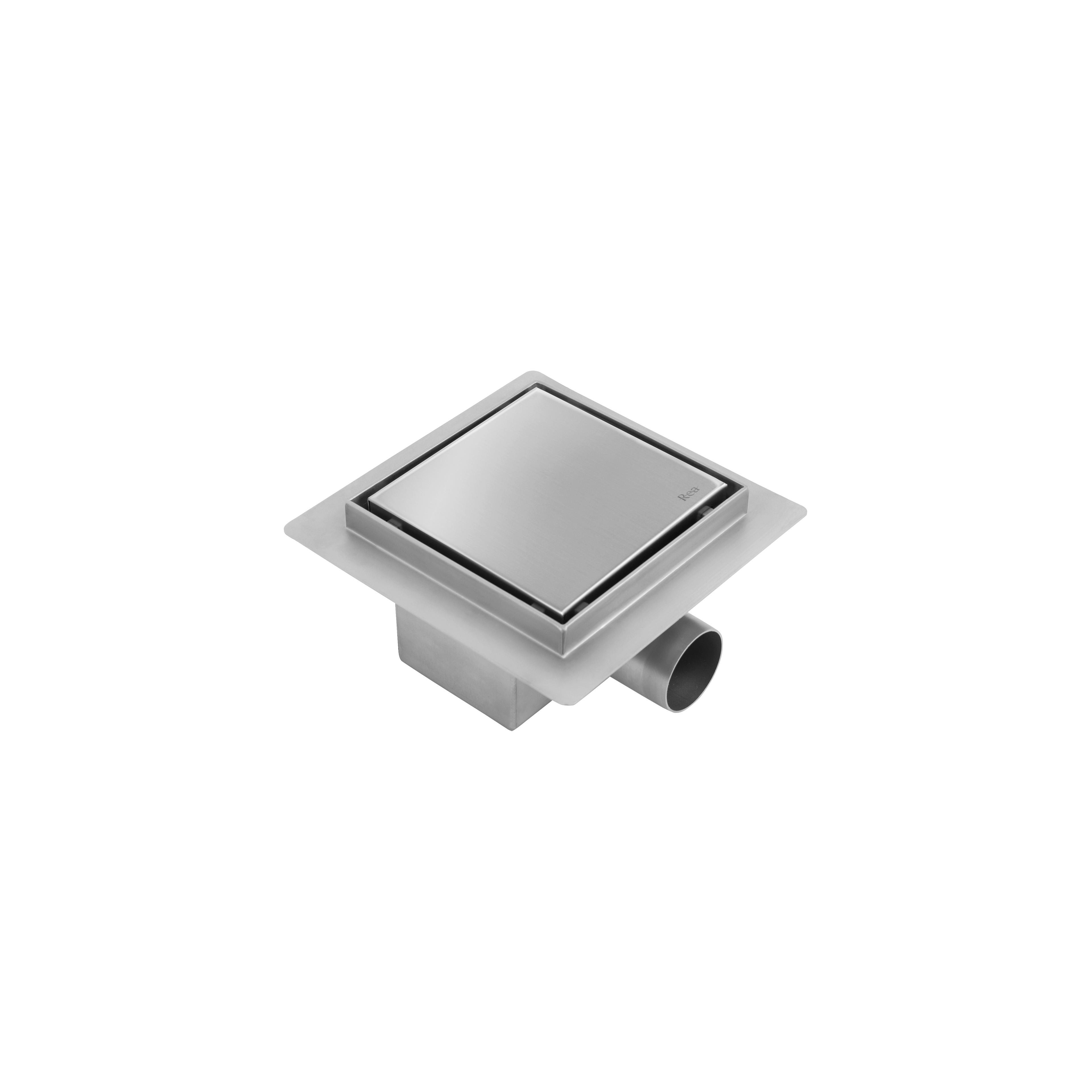 Drain linéaire REA NEO Nickel Brush 12x12