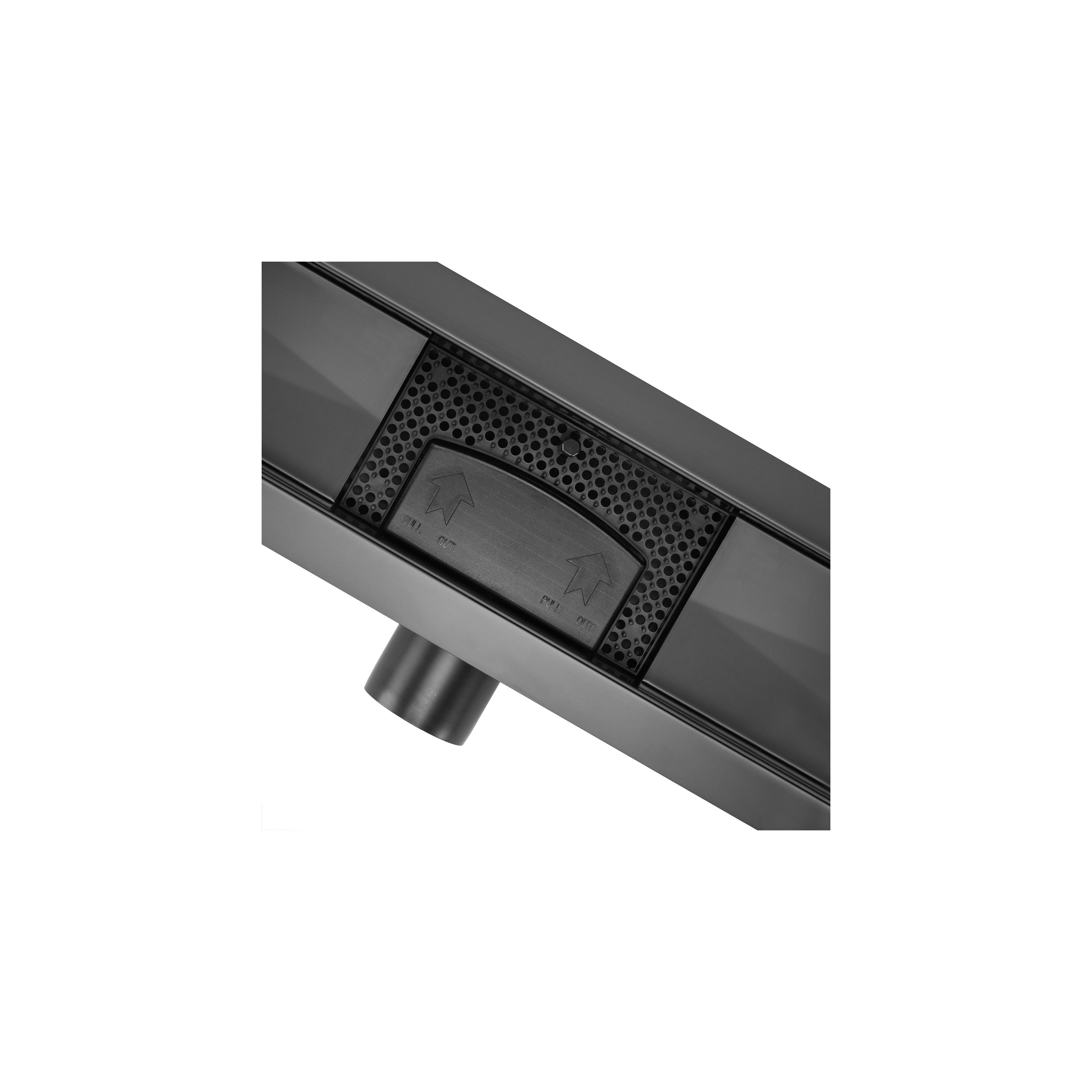 Drenaje lineal Rea Neox Black Matt 100