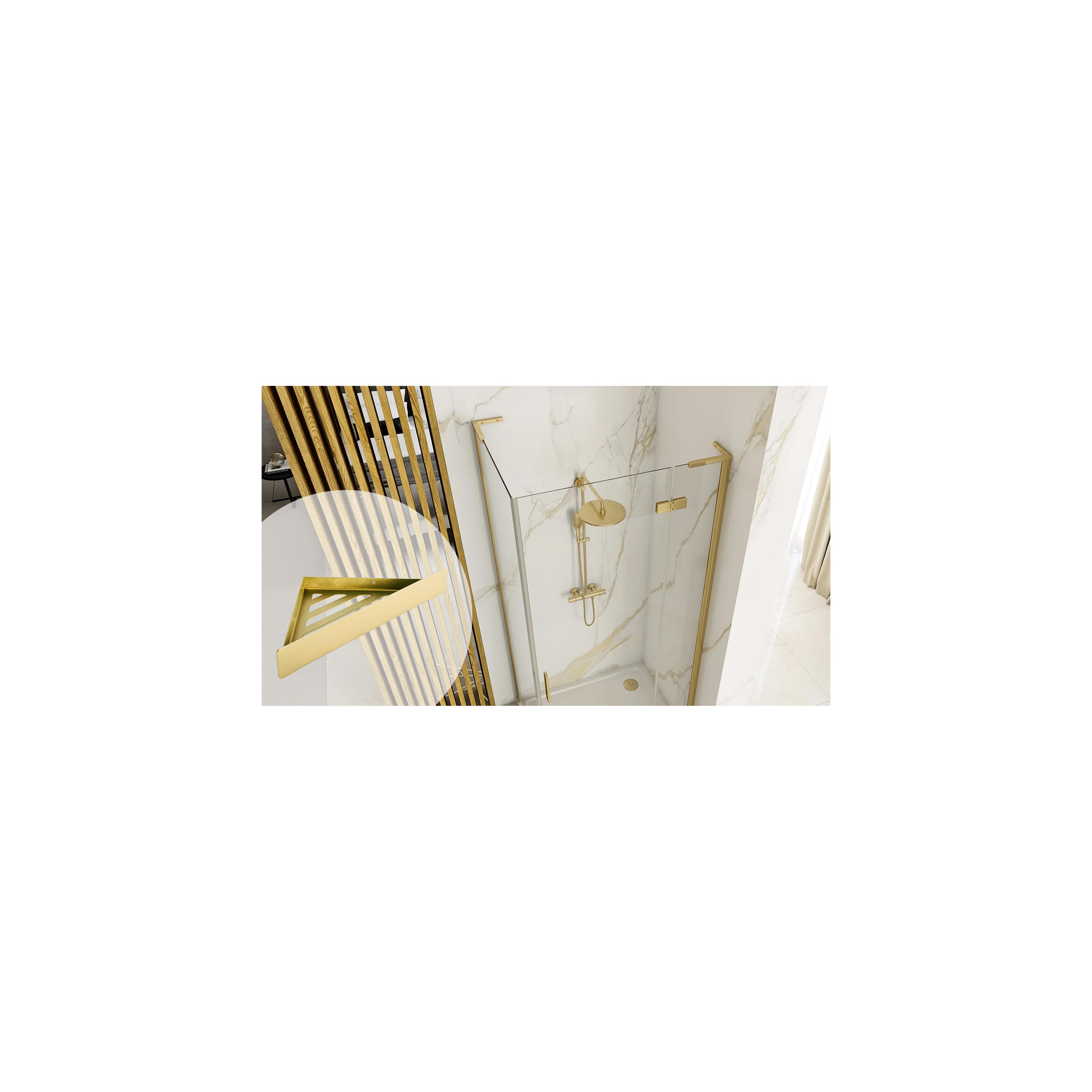 Badezimmerregal SF07 gold brush