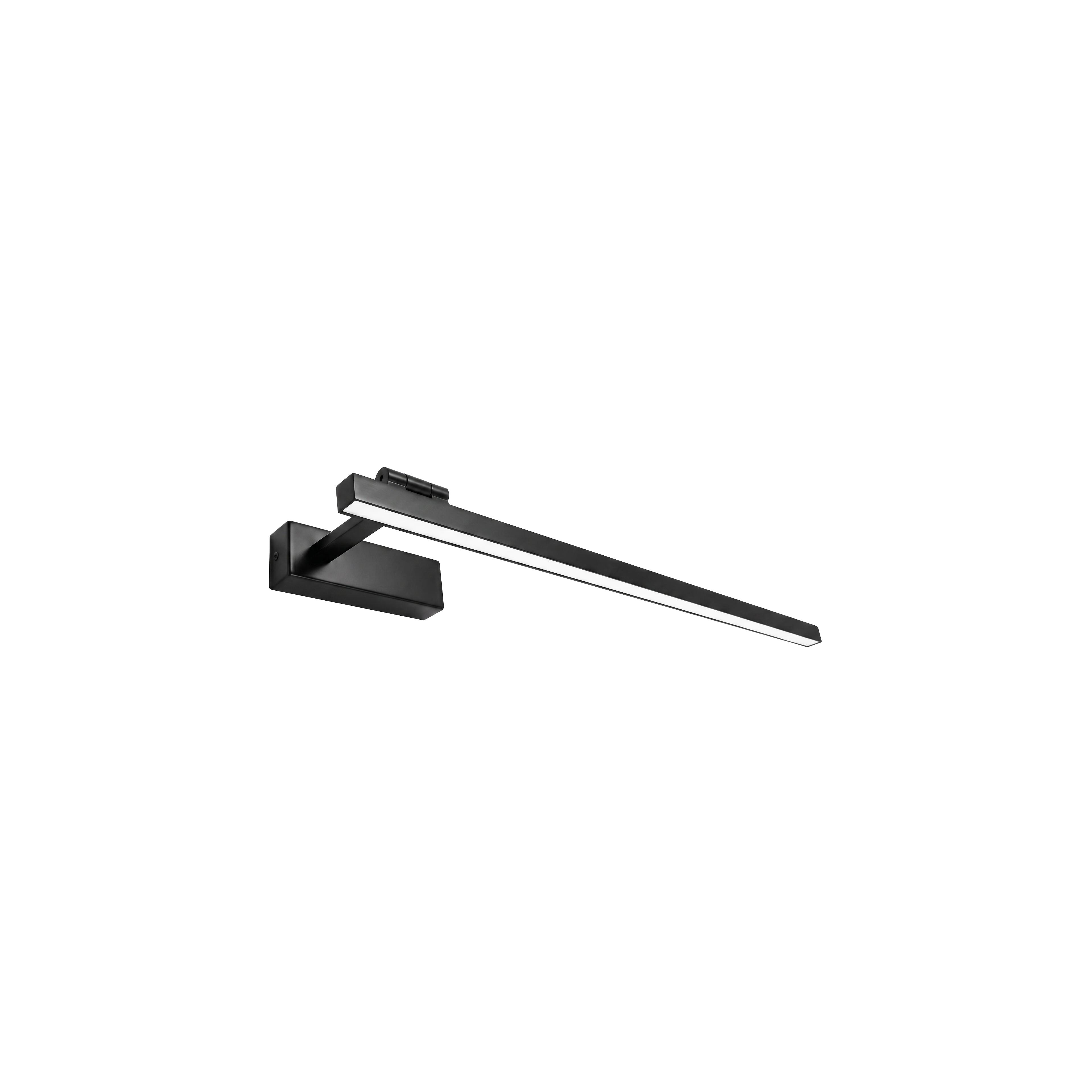 Vannitoa seina LED-valgusti SWE035-1W 60cm BLACK