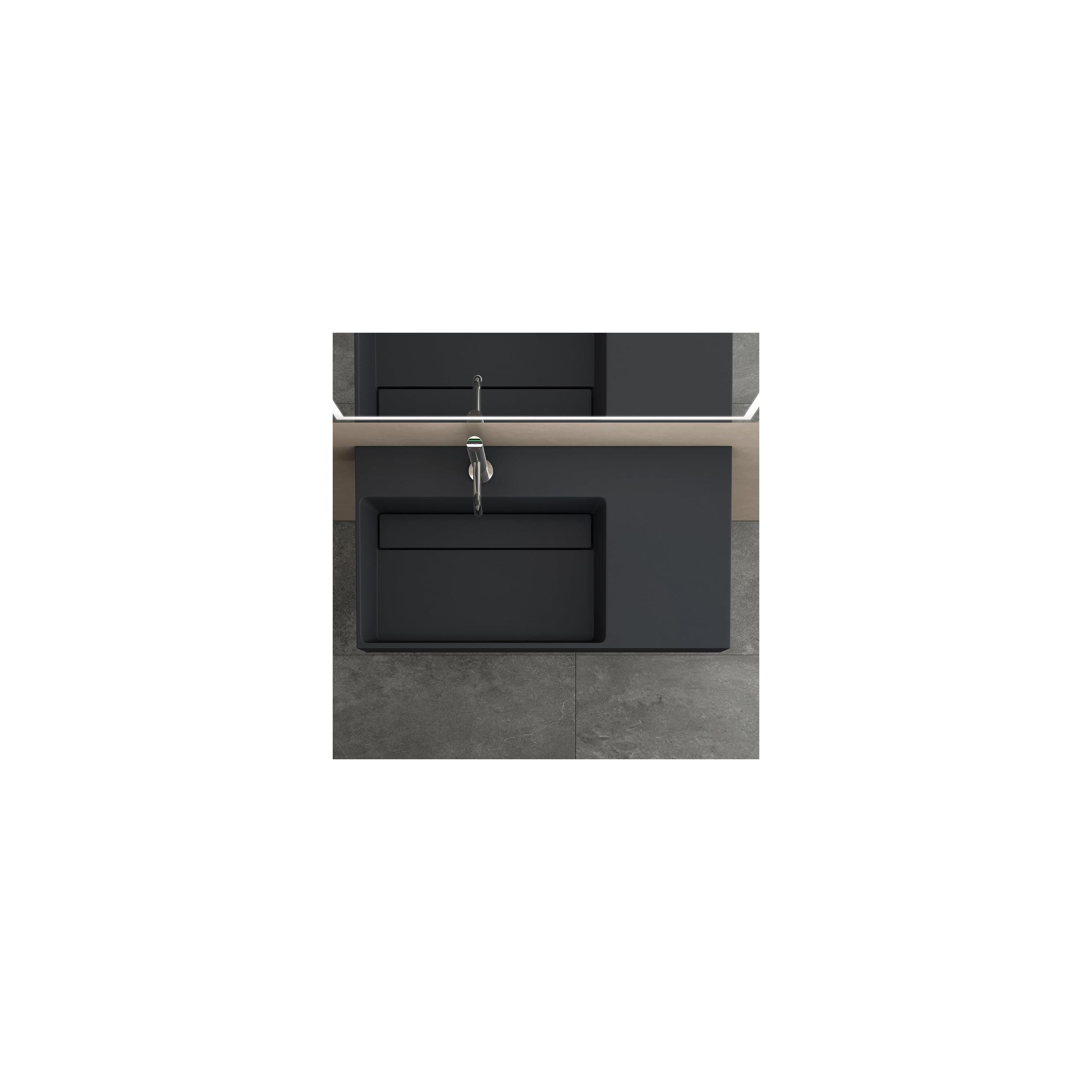 Konglomerato praustuvas  Archi 90 CM  Grey MATT