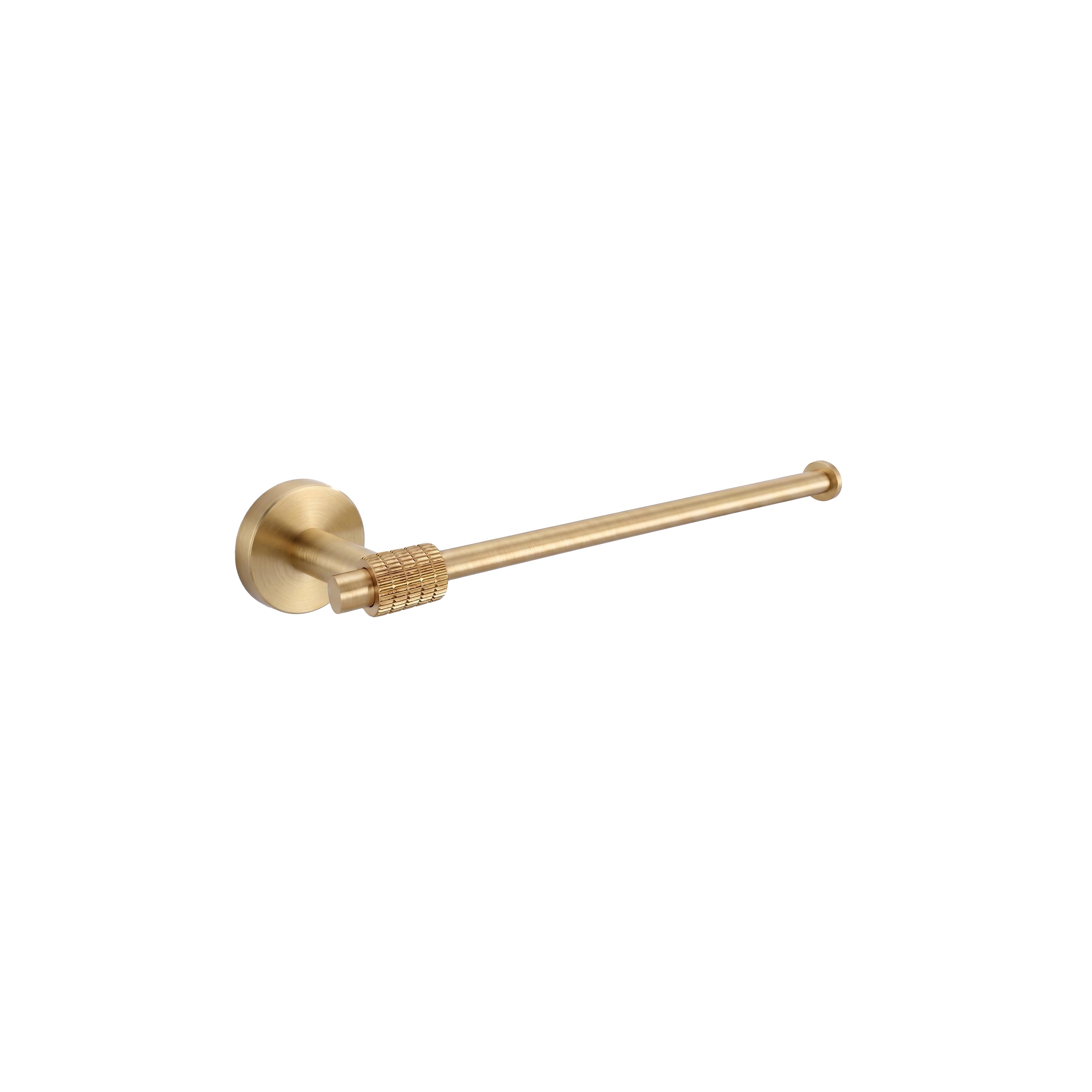Yksivartinen kylpyhuoneripustin 29106 Riwon Brush Gold