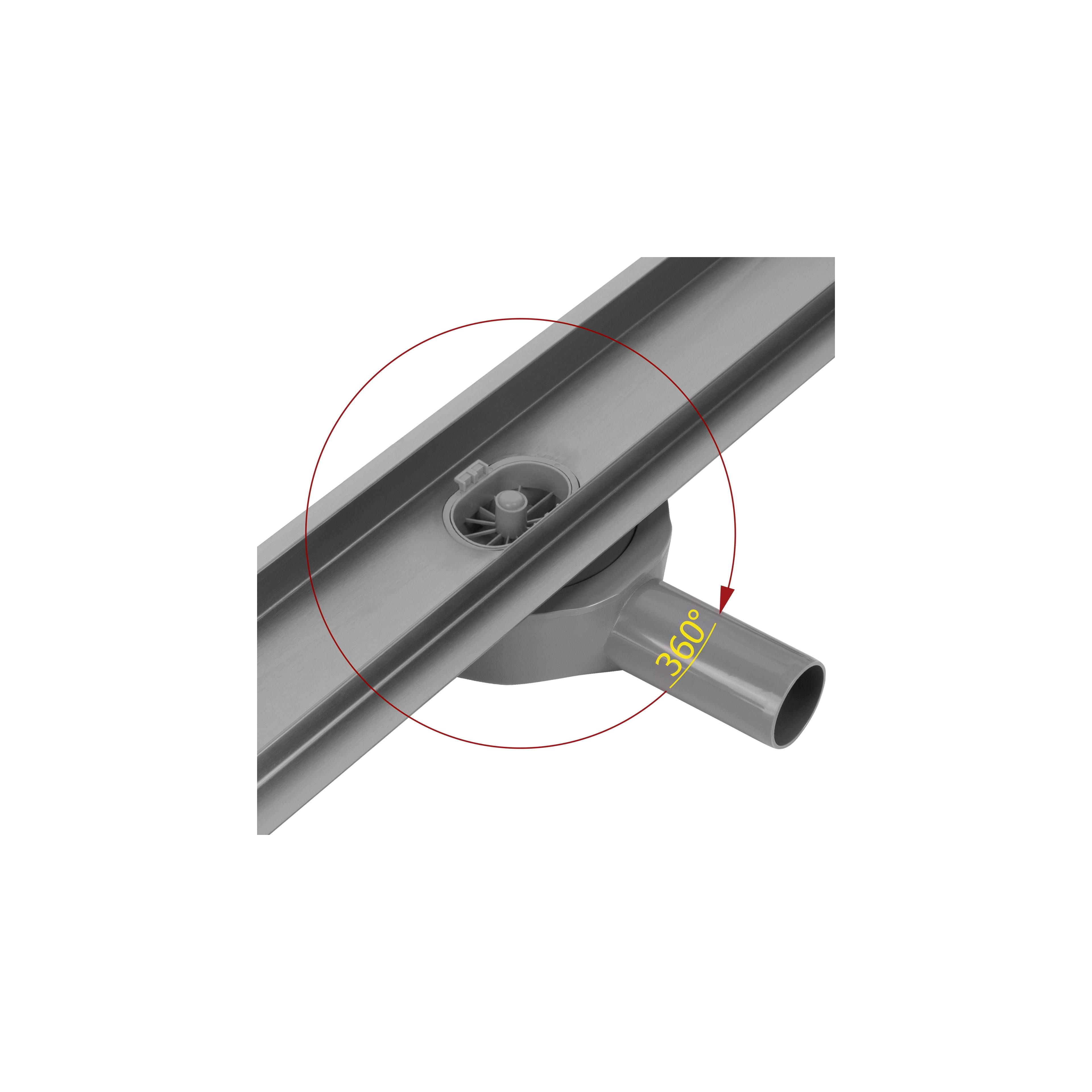 REA Neox pro Linear Drain Titan 60