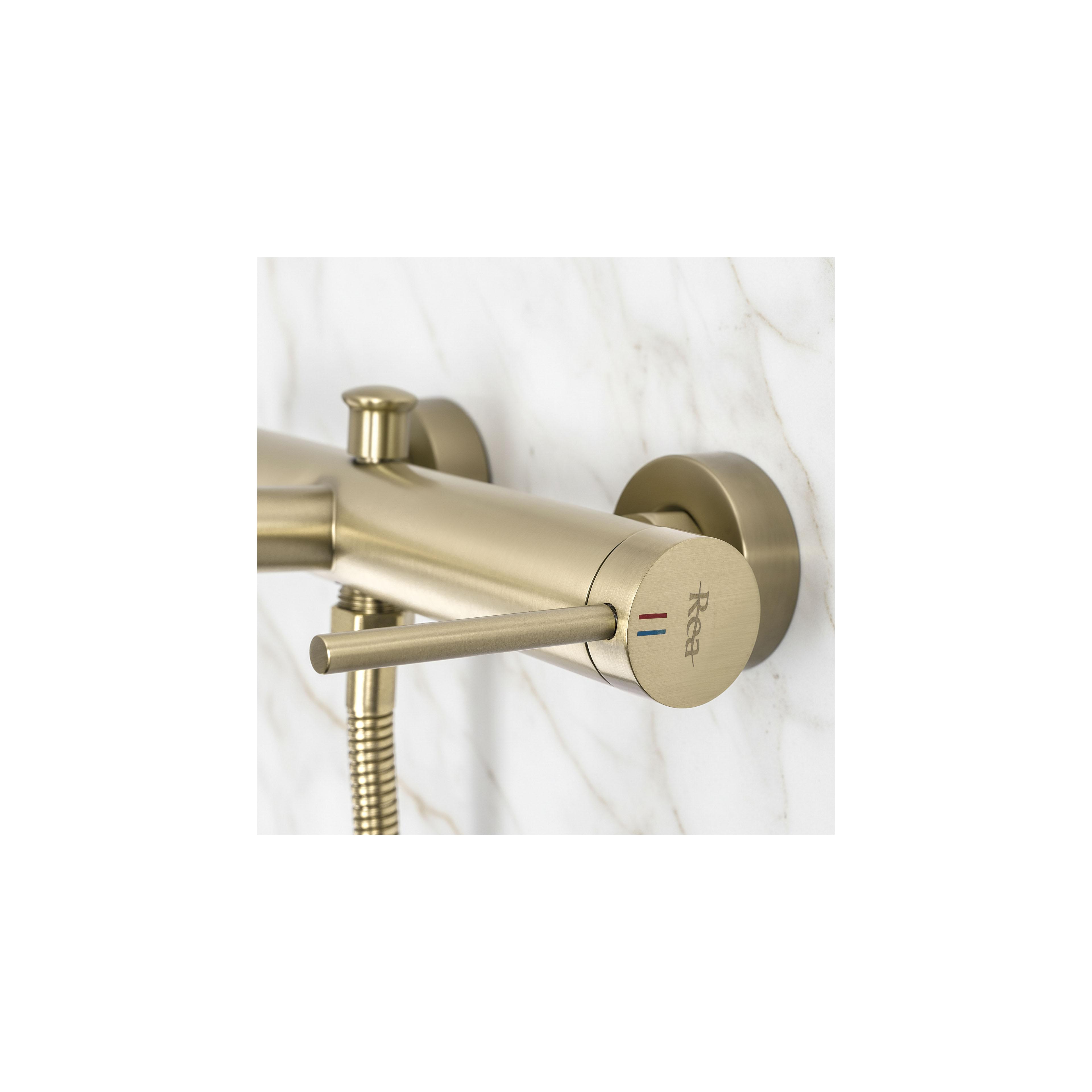 Baterie pentru cada Rea Foss Gold Brush