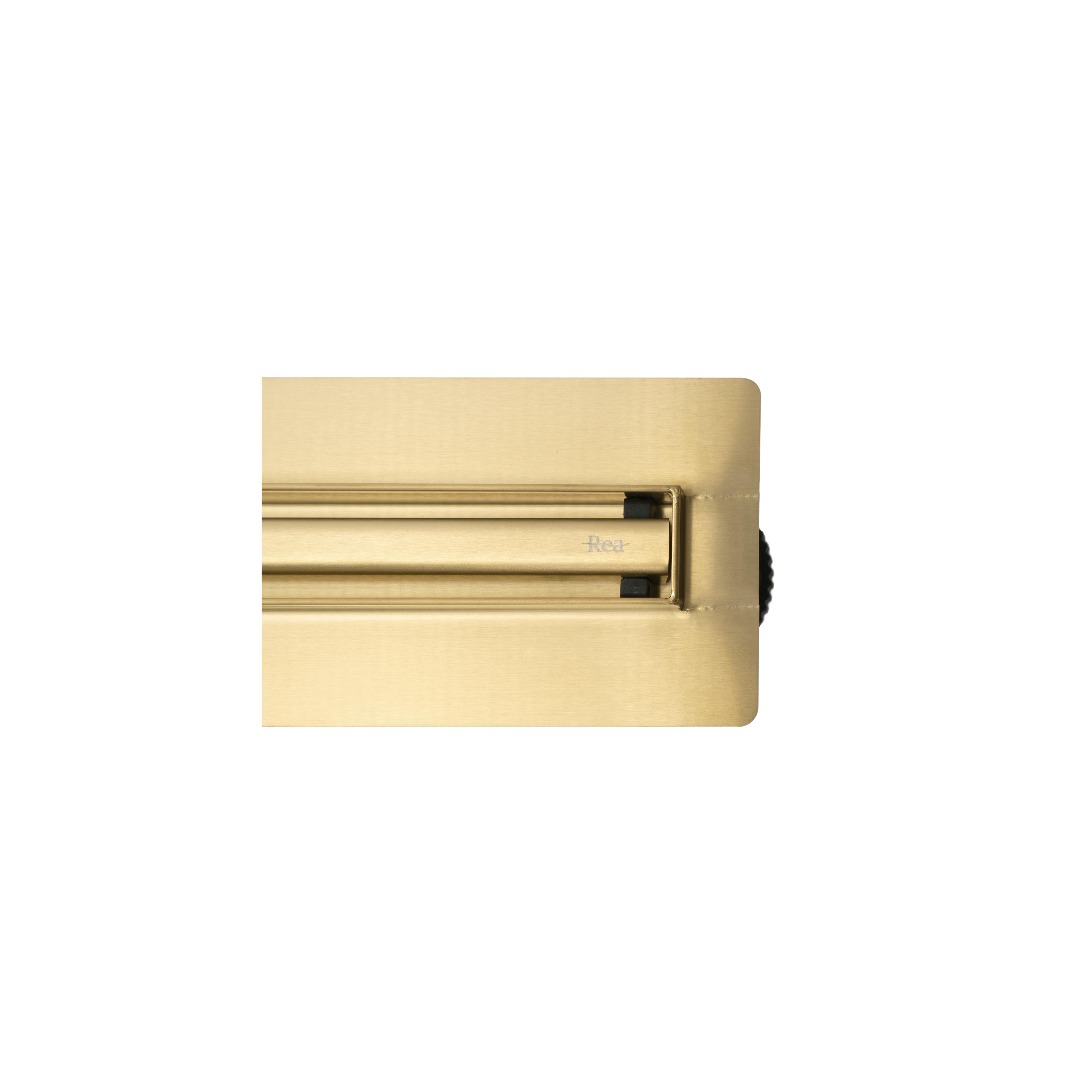 Duschrinne REA Neox Slim pro Brush Gold 70