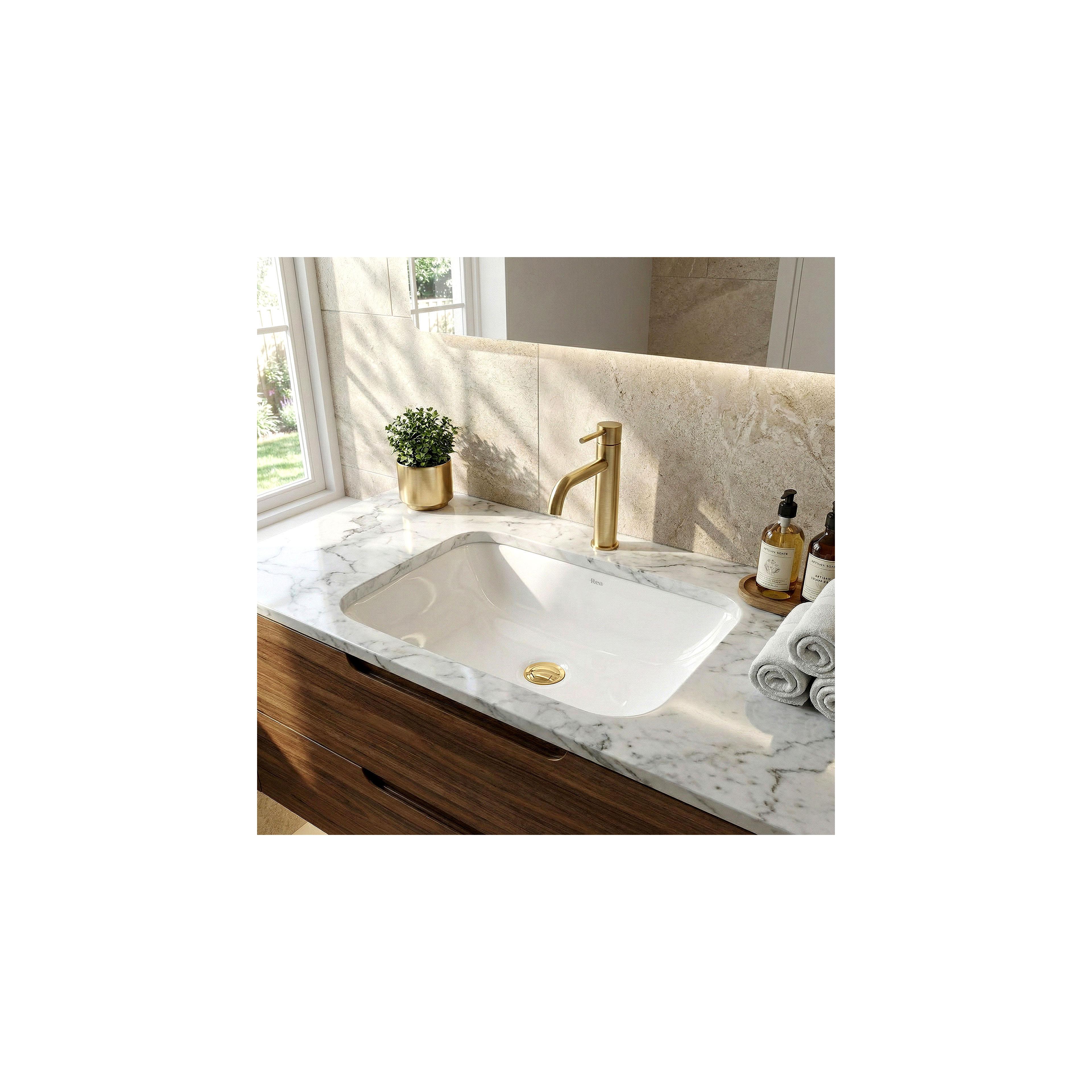 lavabo bajo encimera Rea Anabel 46