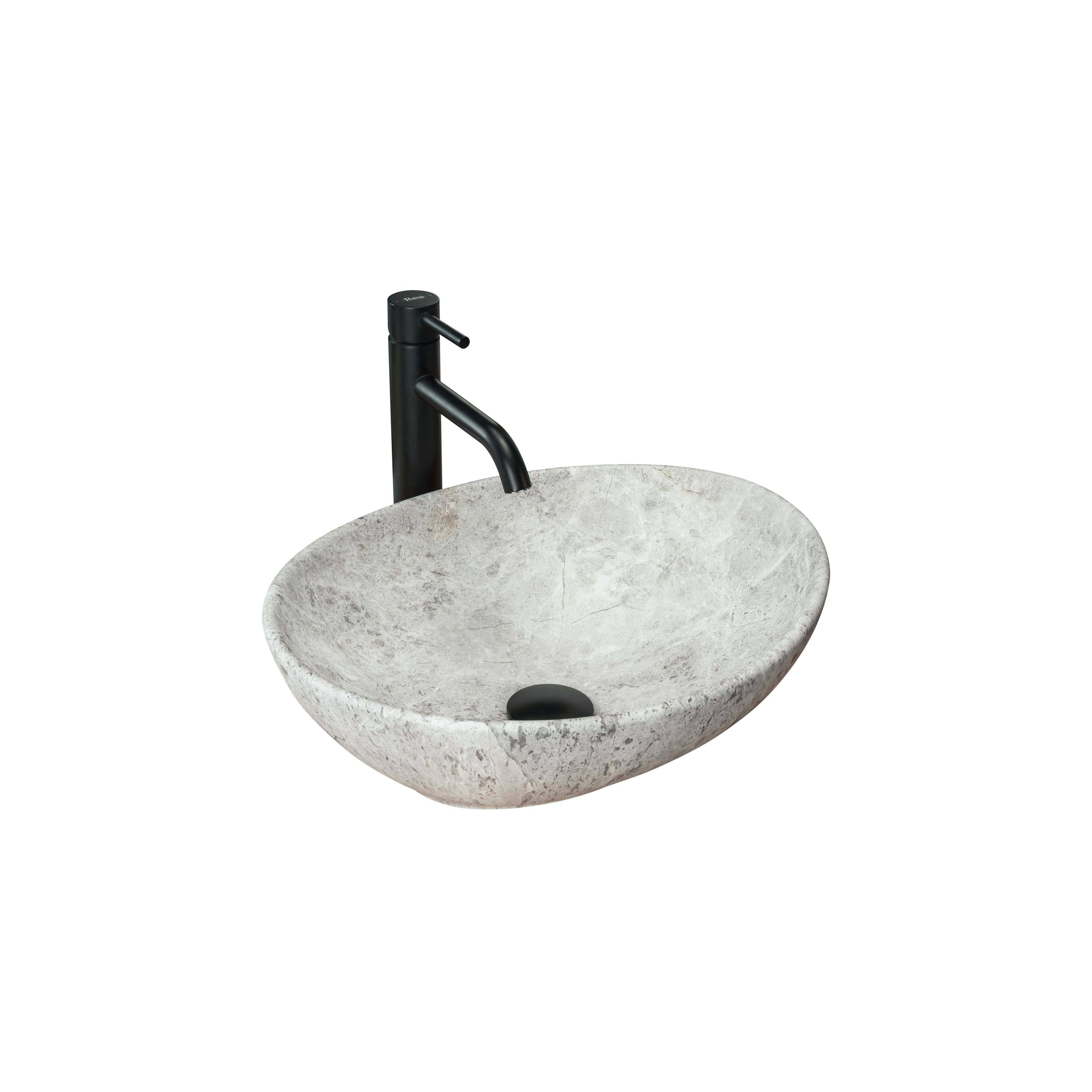 Rea Sofia Light Stone galda virsmas izlietne
