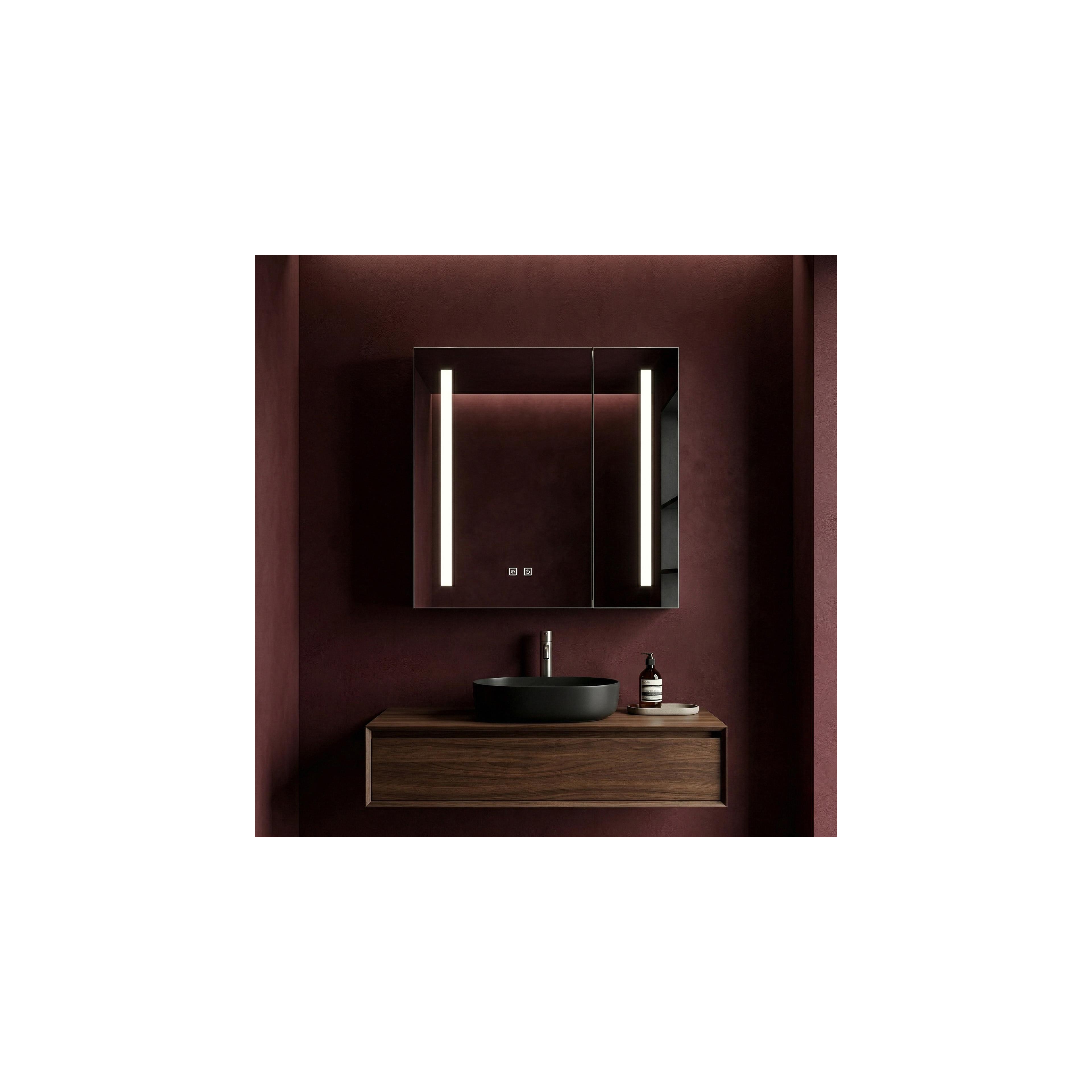 LED mirror cabinet M1015-60 60x65