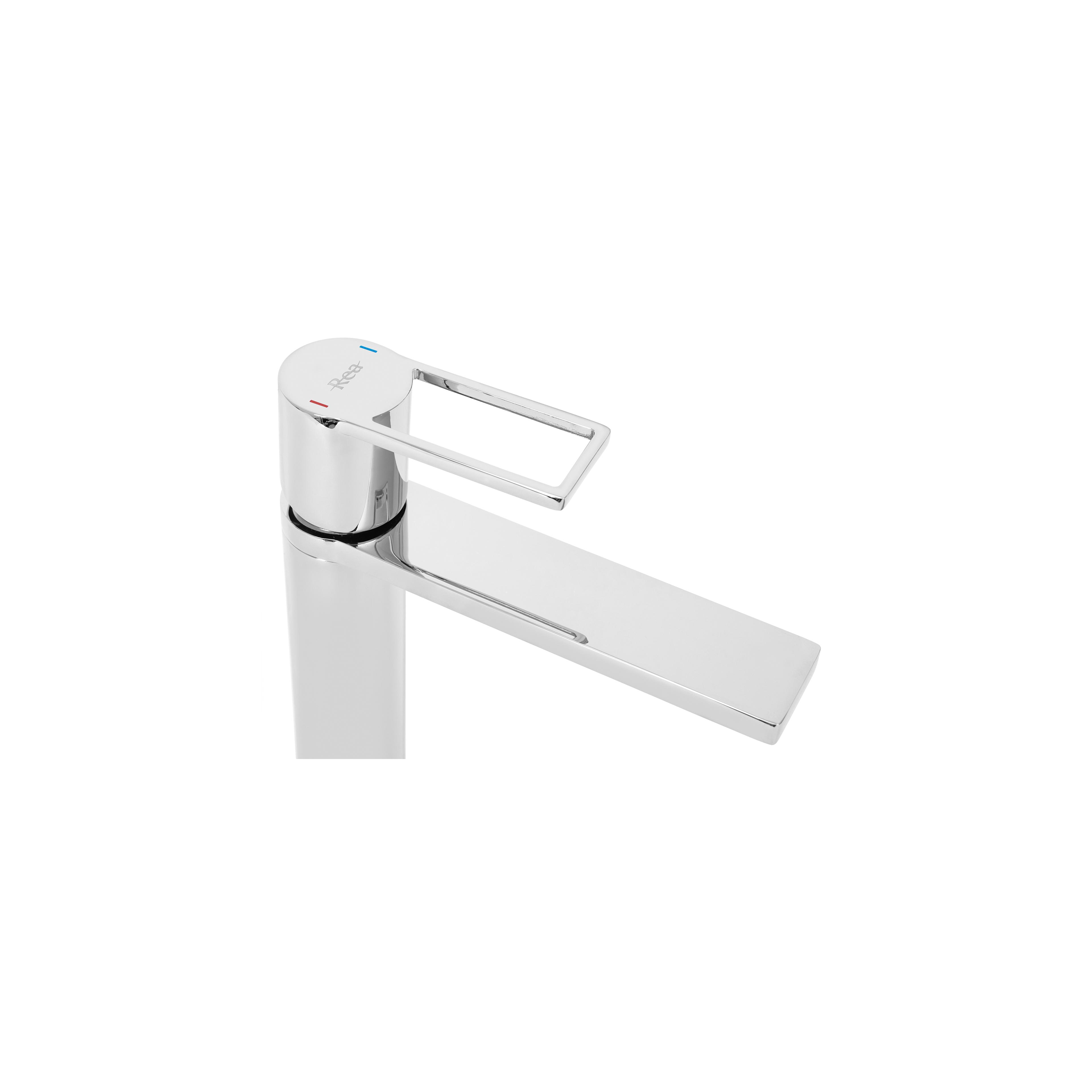 Bateria Umywalkowa REA FLIP Chrom Wysoka