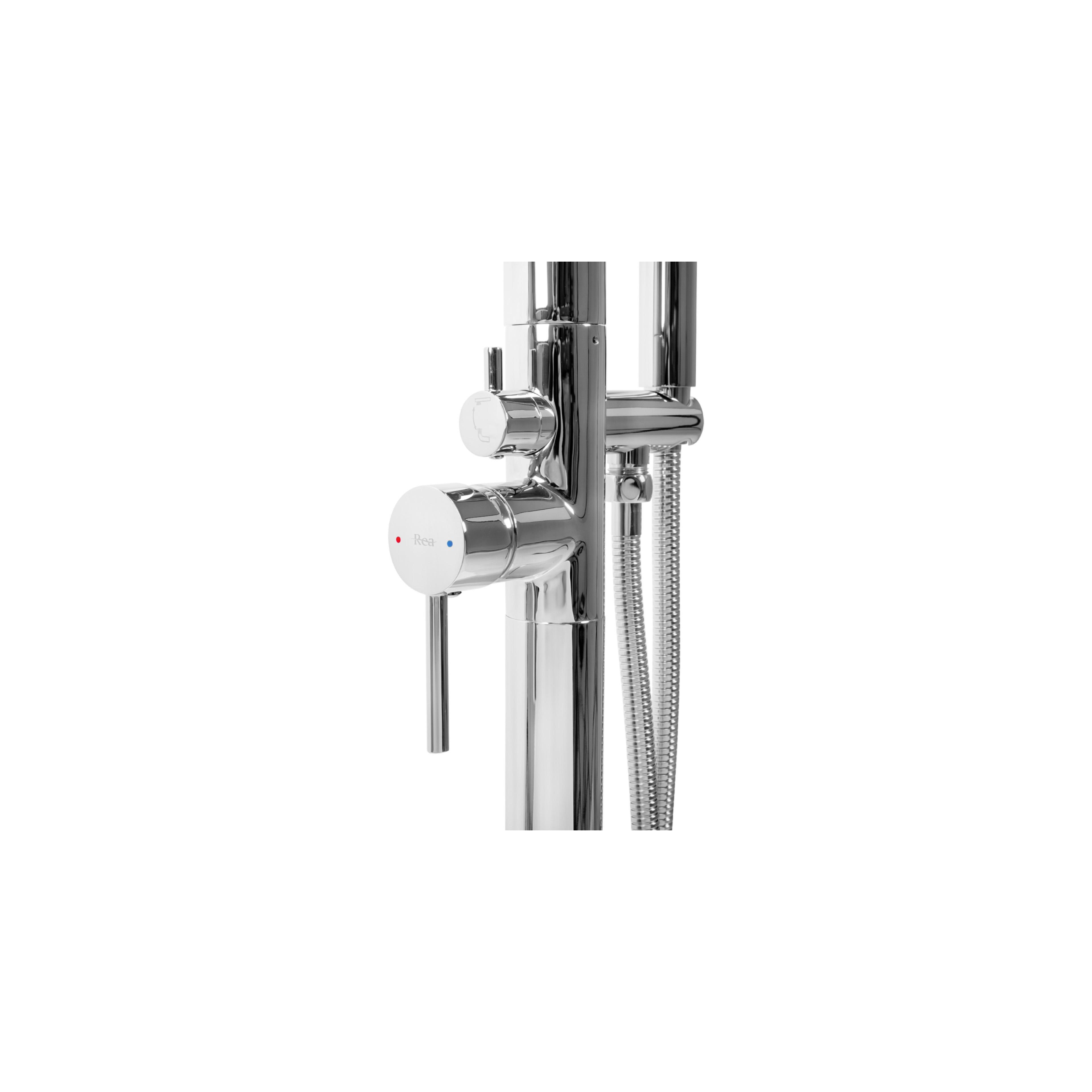 Free-standing faucet Rea Flores Chrome