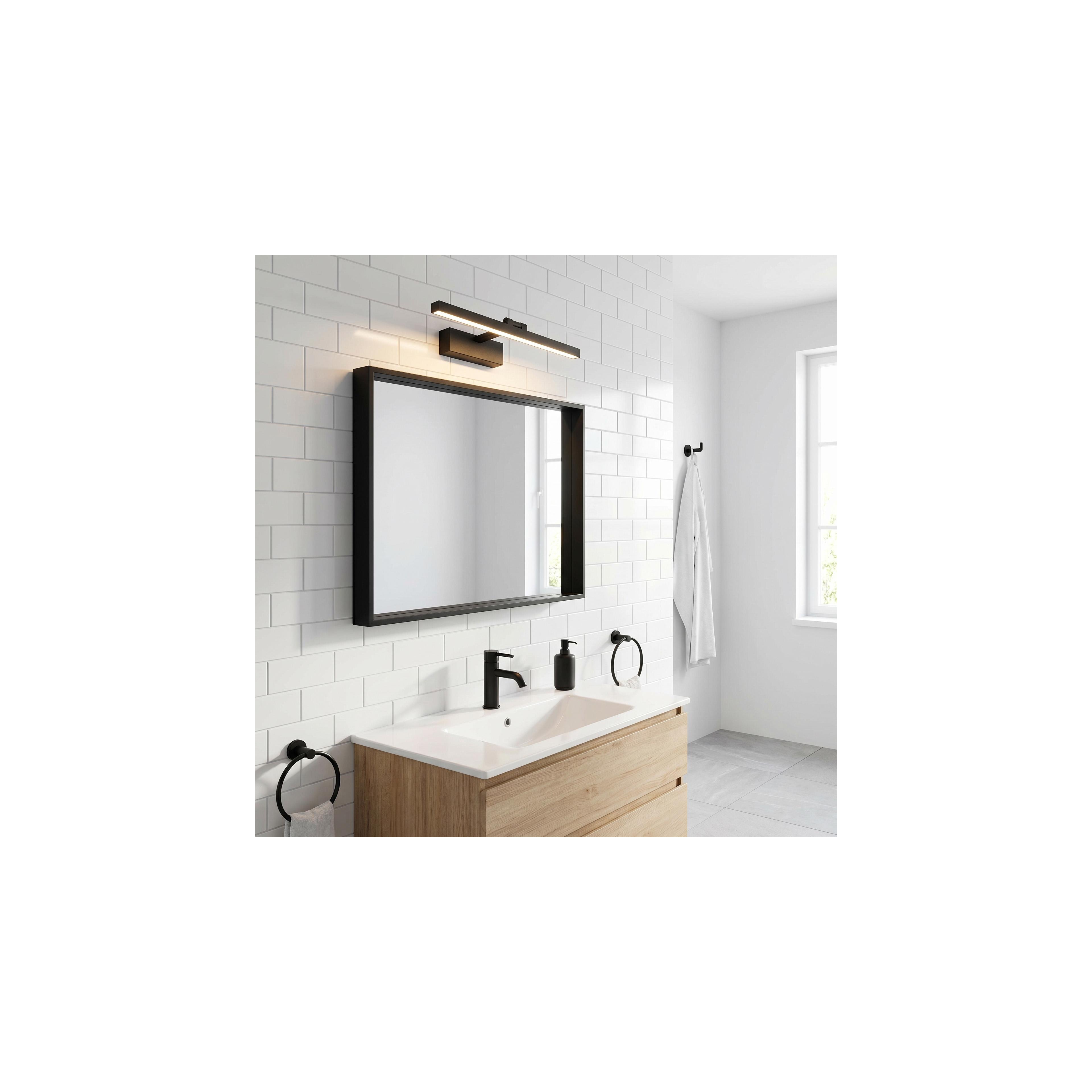 Bad LED-Wandleuchte APP1866-1W 40 cm Black