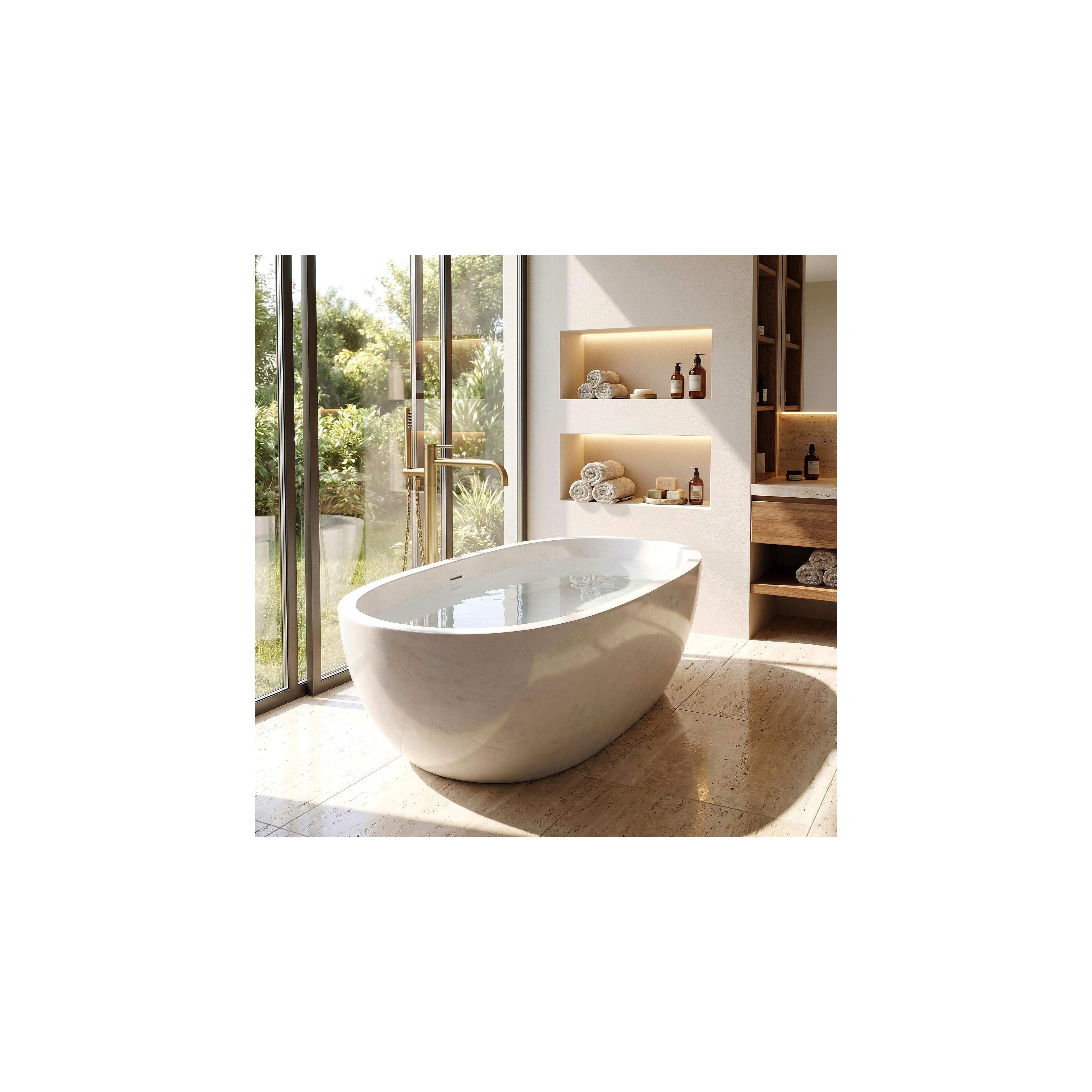 Free-standing faucet Rea Clif Brush Gold