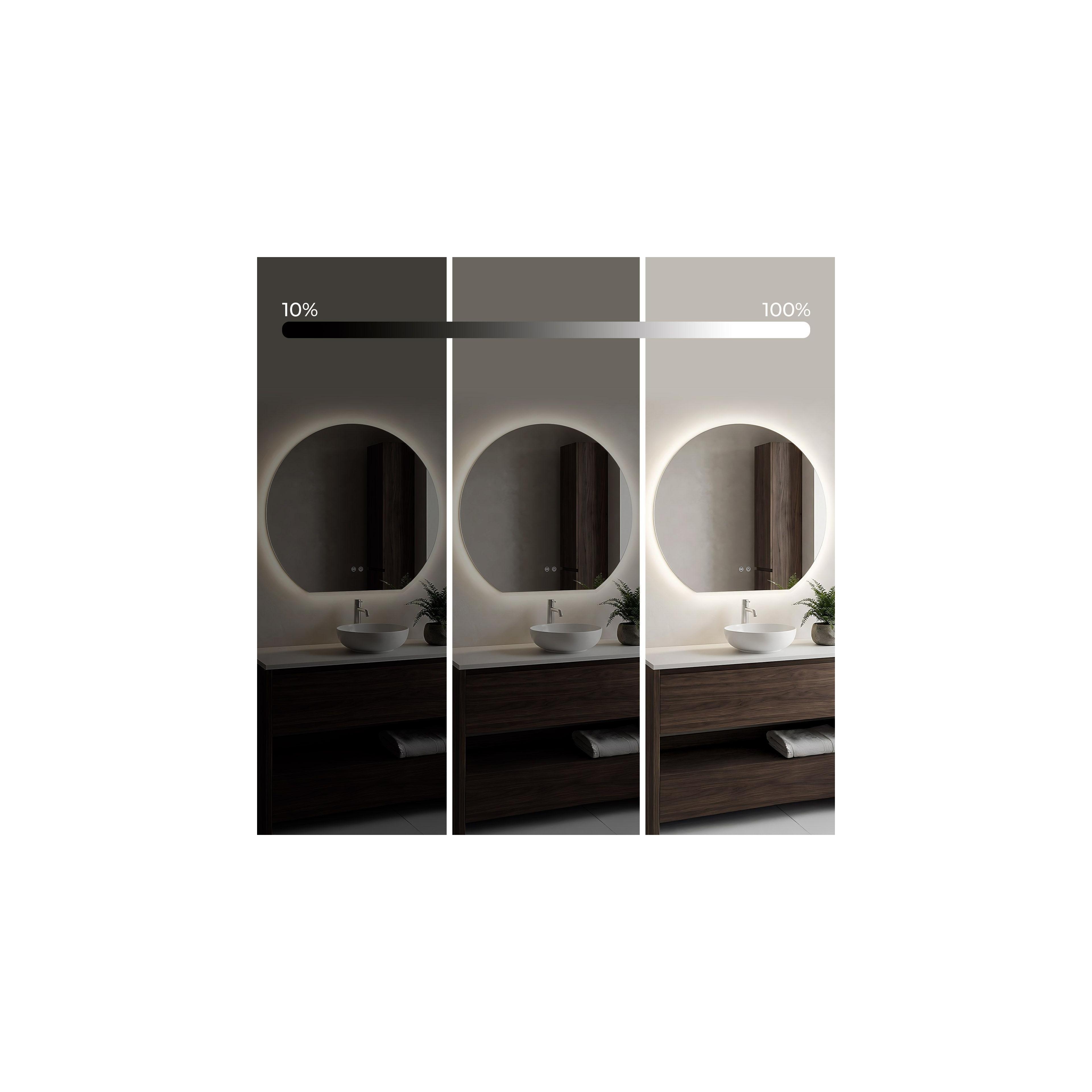 Miroir LED 80cm Fabio