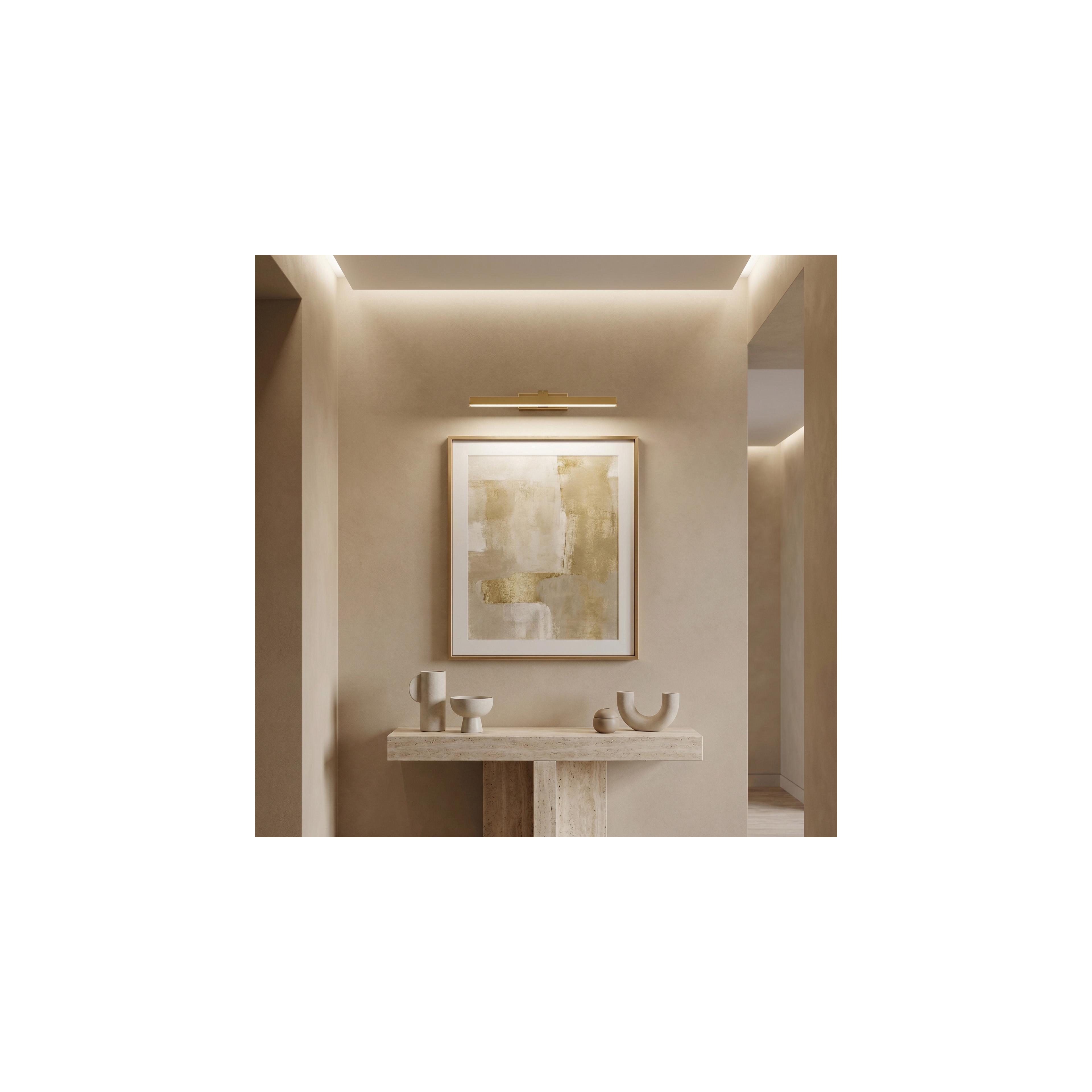 Bathroom LED wall sconce SWE004-1W 43cm GOLD