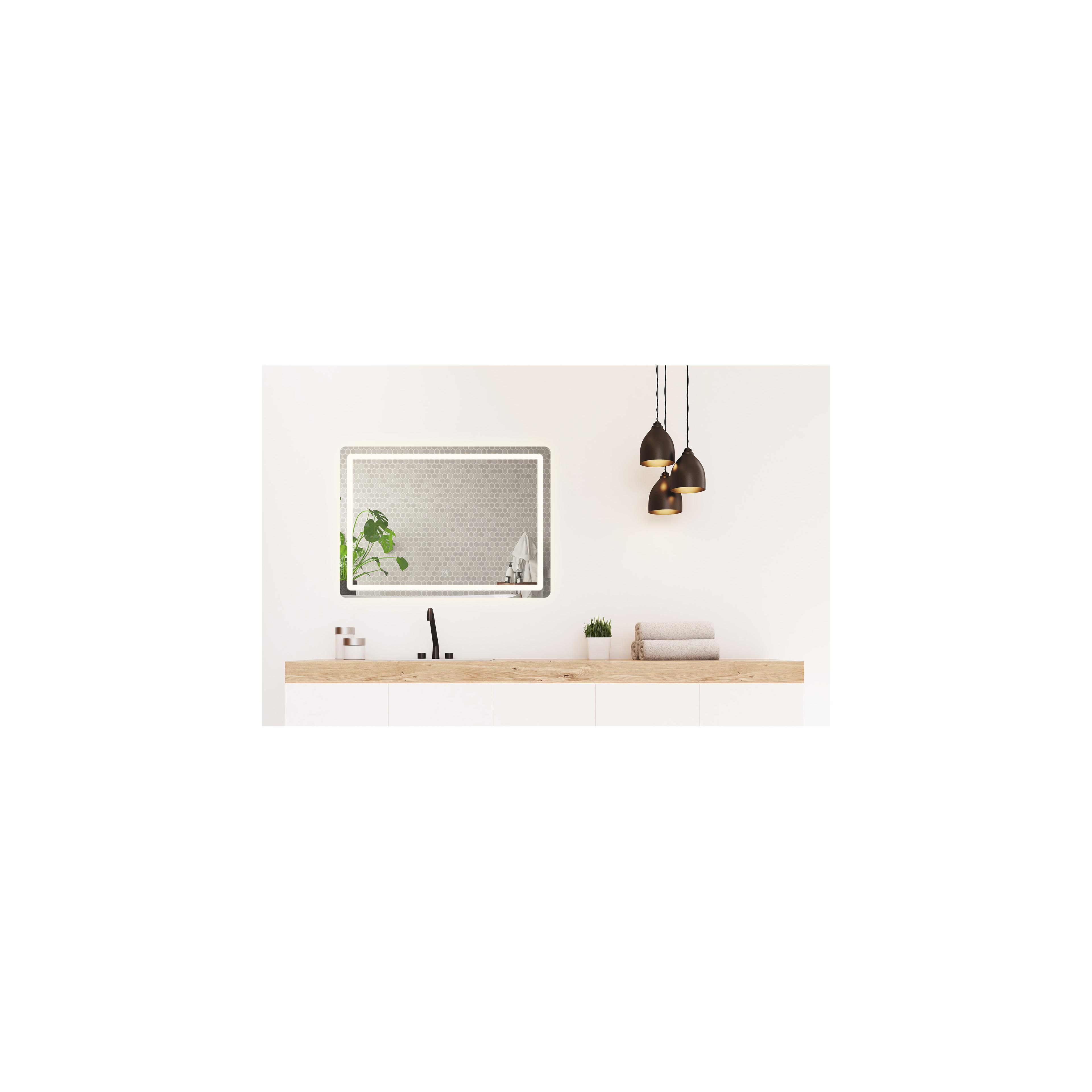 Miroir LED 80x60cm P10407