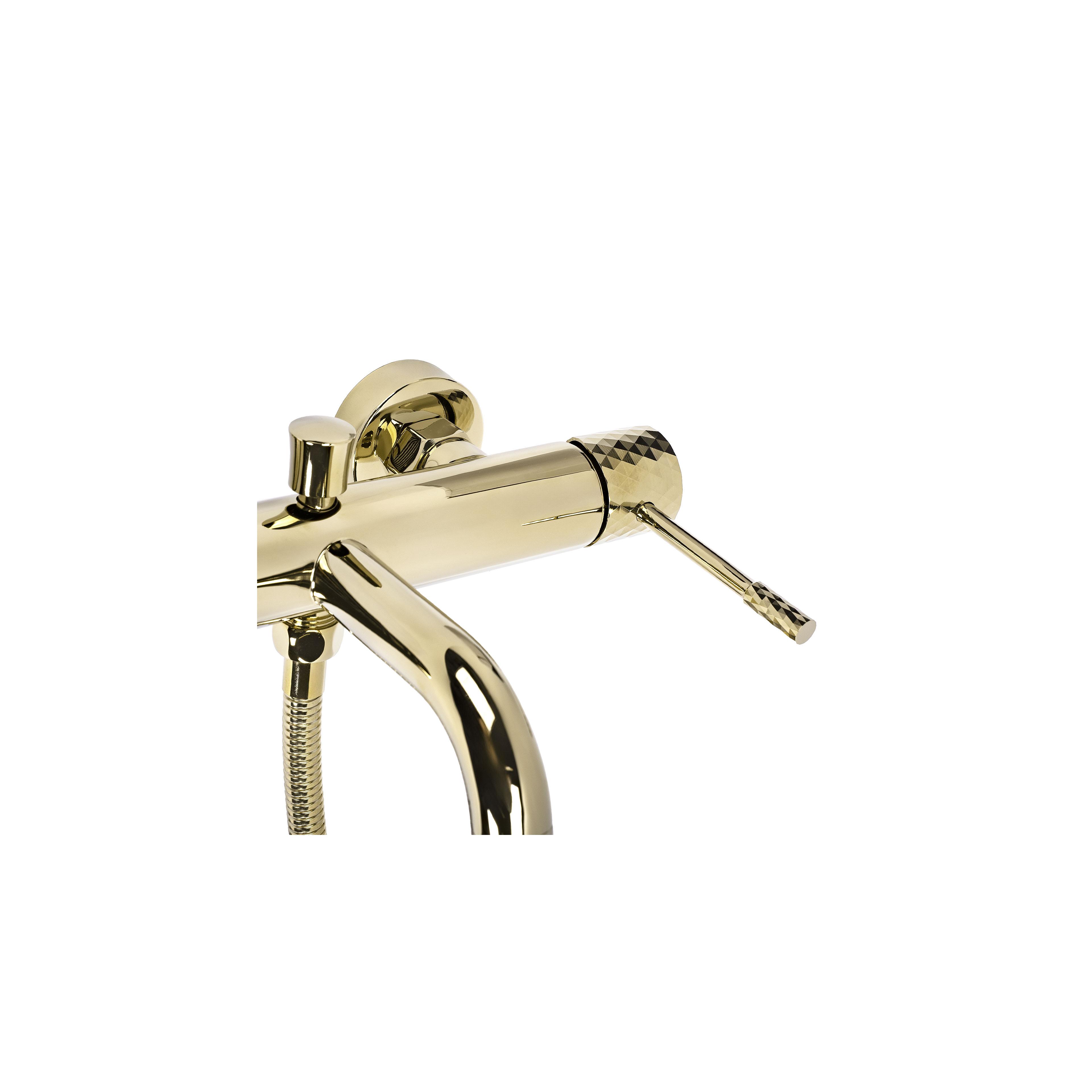 Robinet de baignoire Rea Lungo Diamond Gold