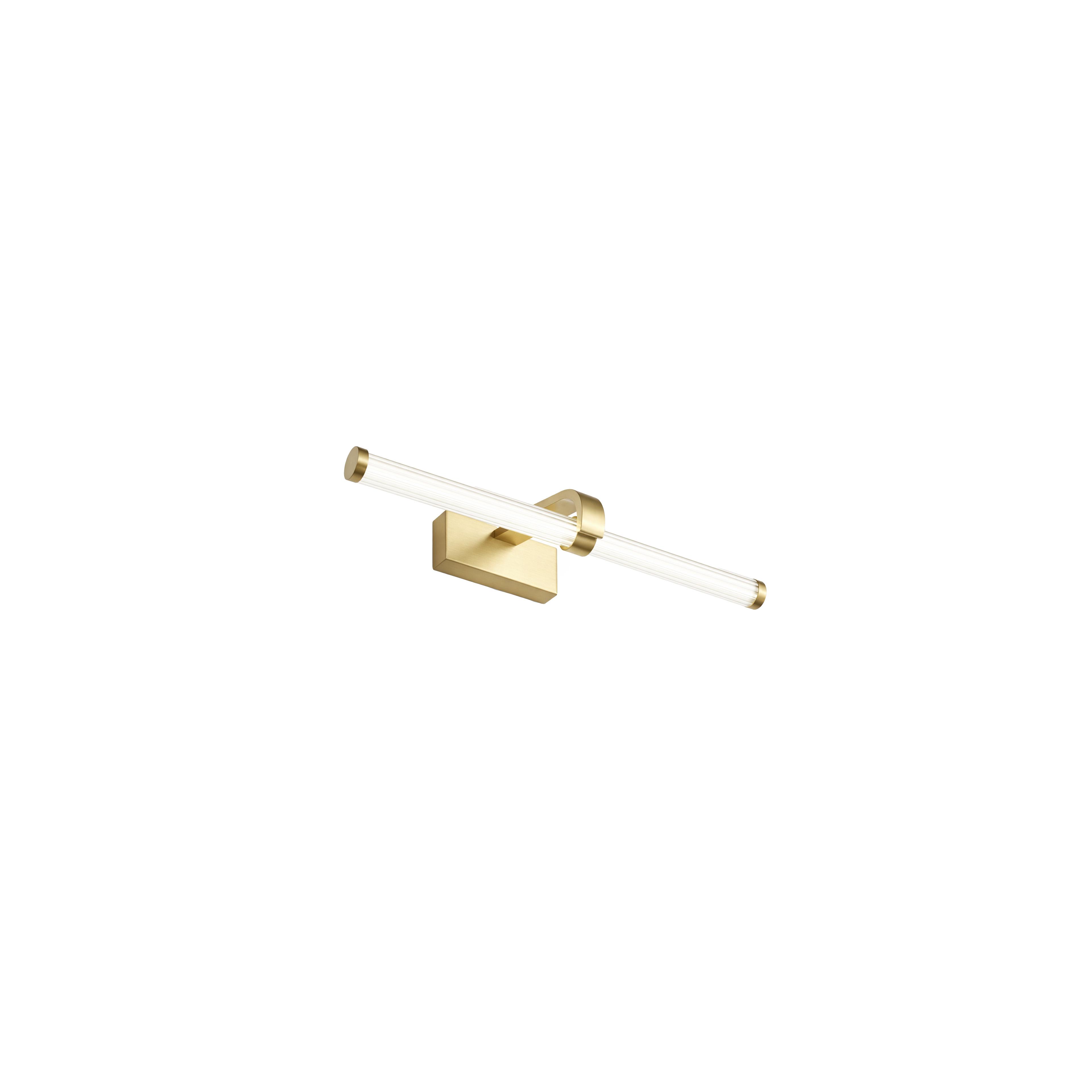 Bathroom LED wall sconce APP1885-1W 40cm BRUSH GOLD