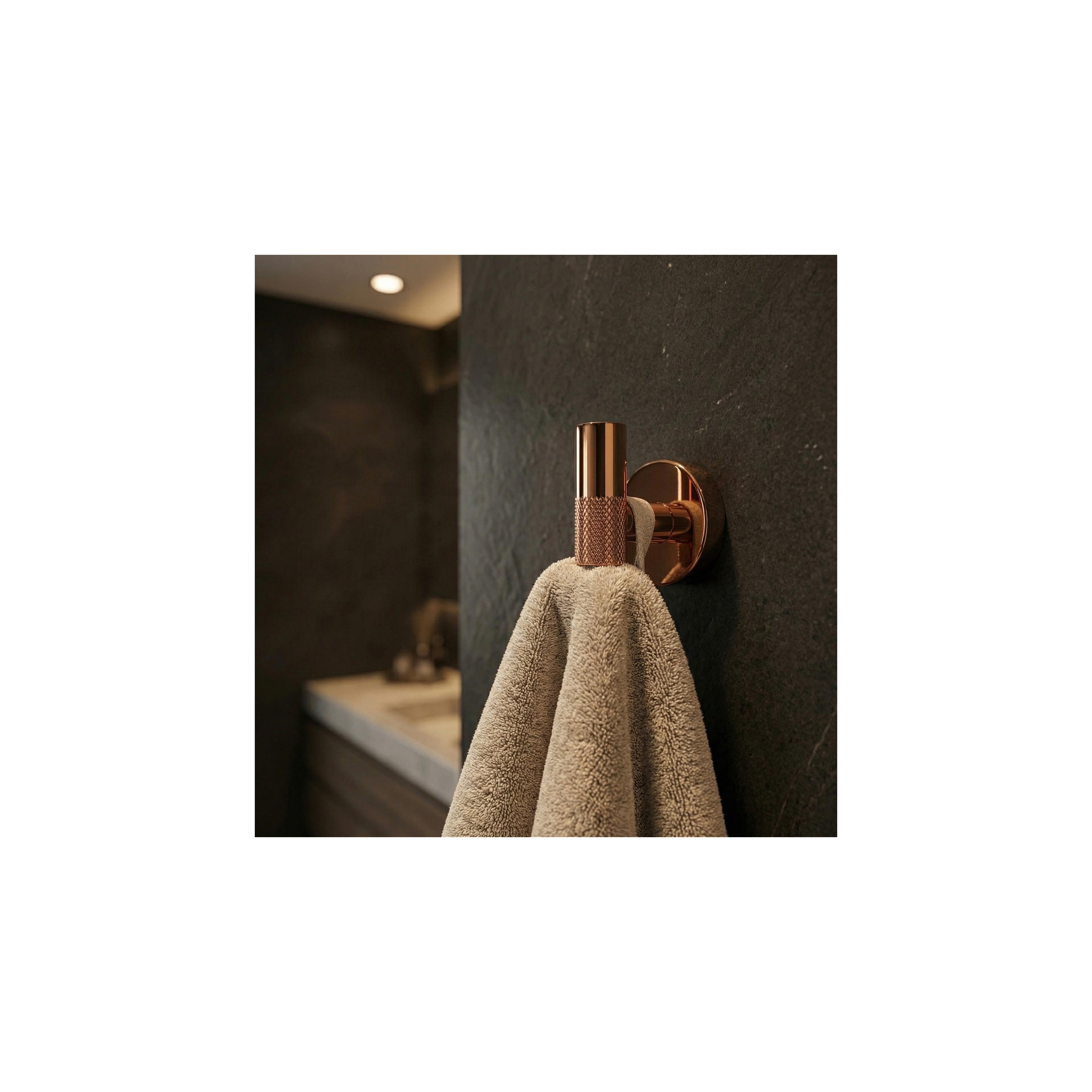 Bathroom hanger 6606 Modern Copper