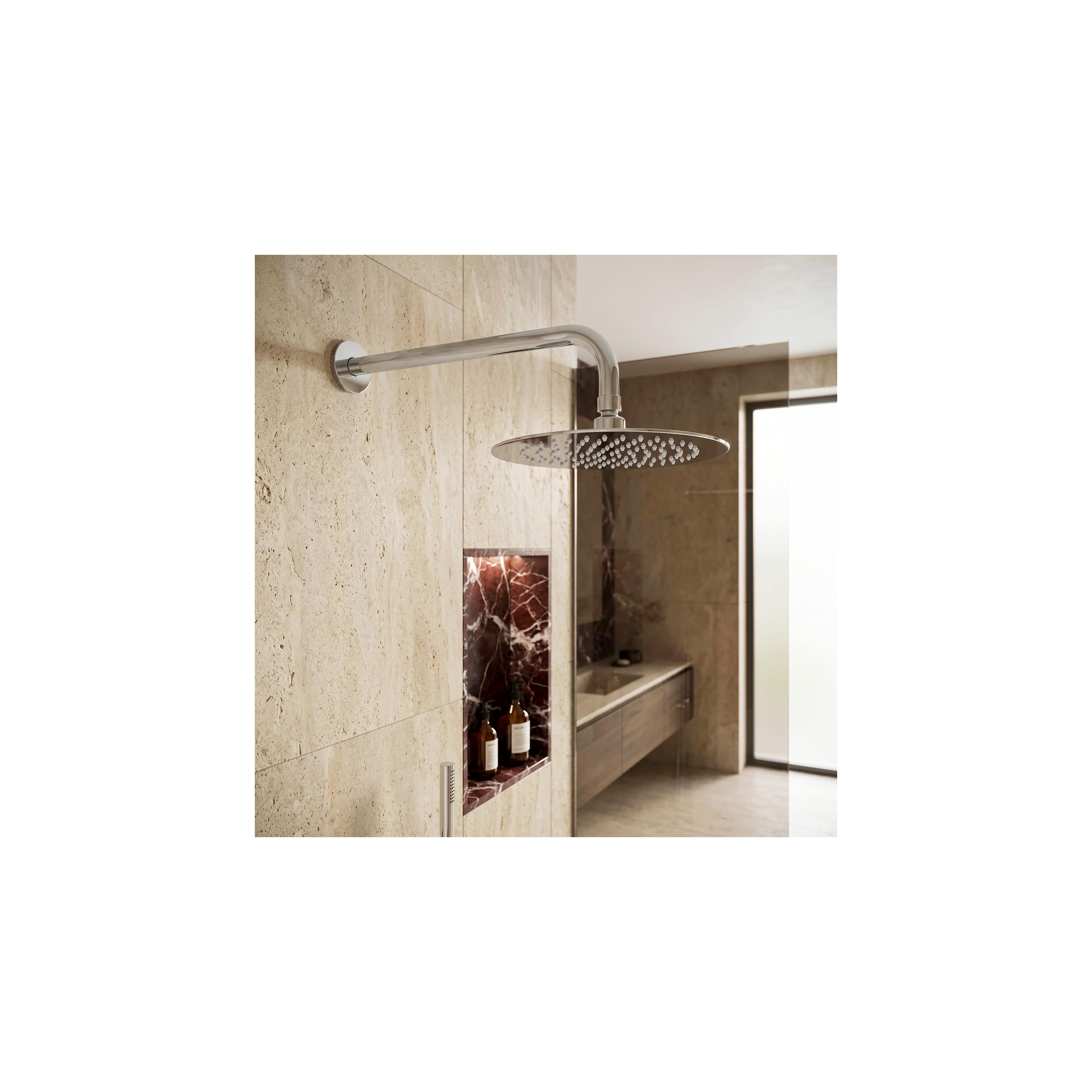 Runt duschhuvud REA JS-P014 25cm Chrome