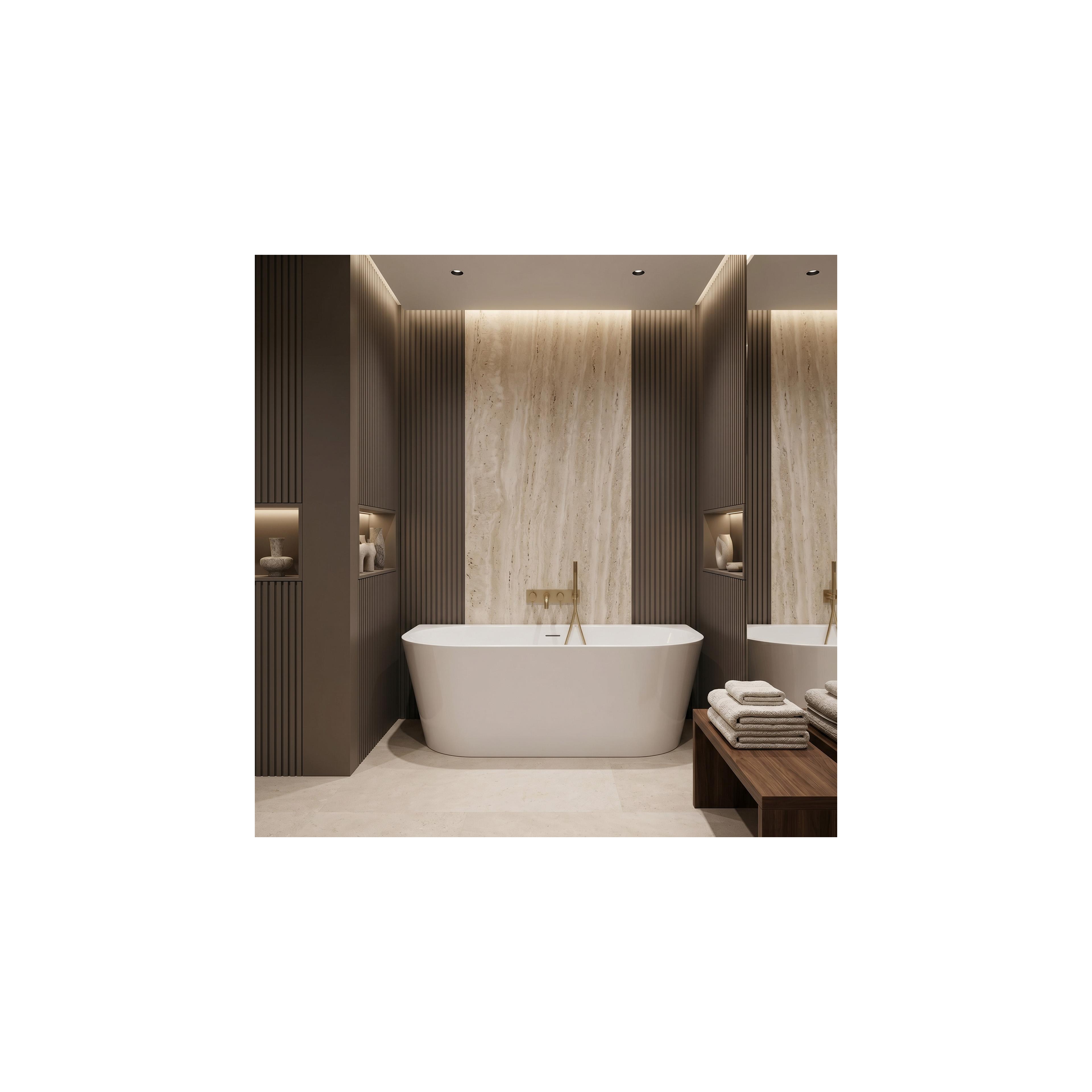 Baignoire acrylique murale CAPRI 160cm