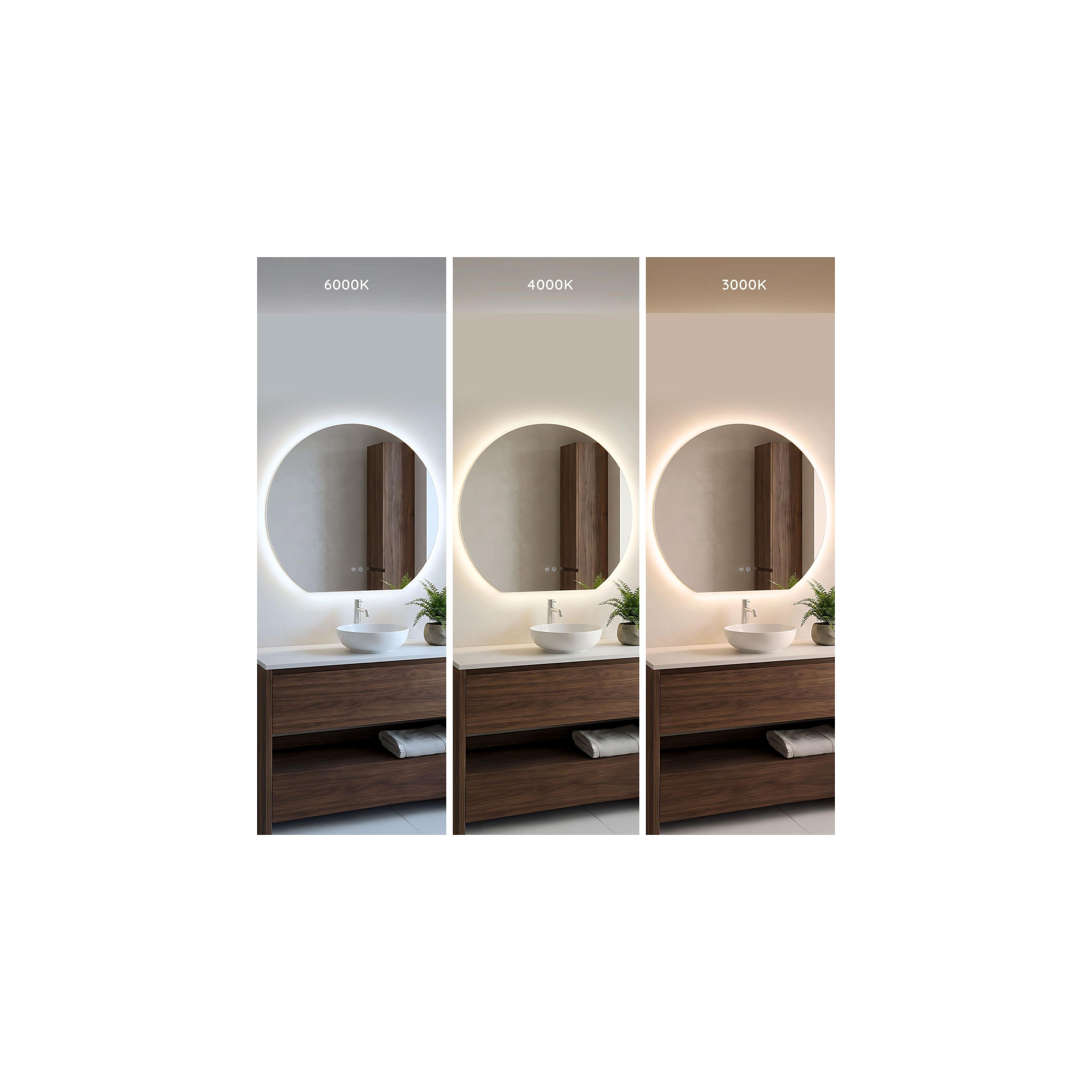 Miroir LED 80cm Fabio