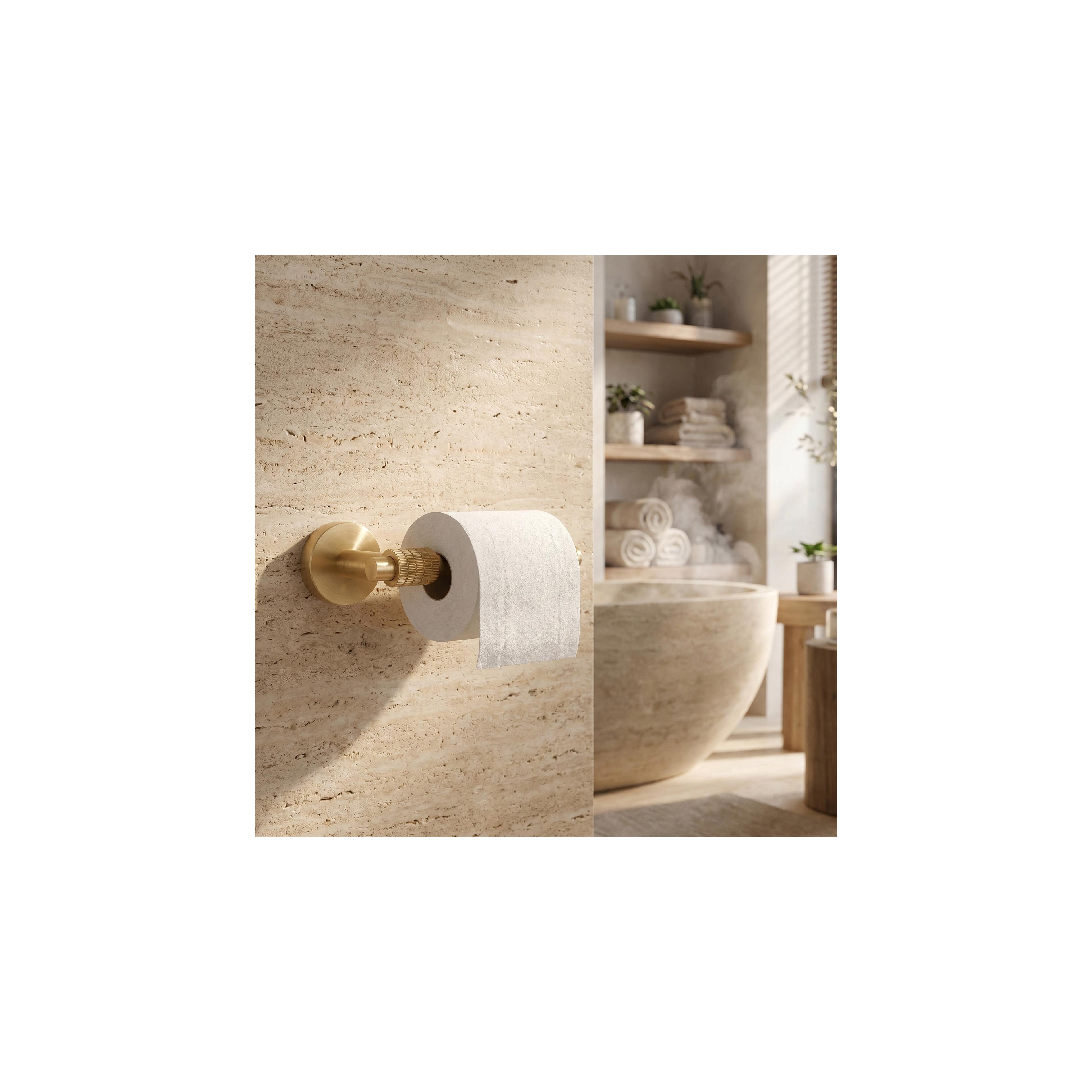 Ručka za WC papir  29105 Riwon Brush Gold