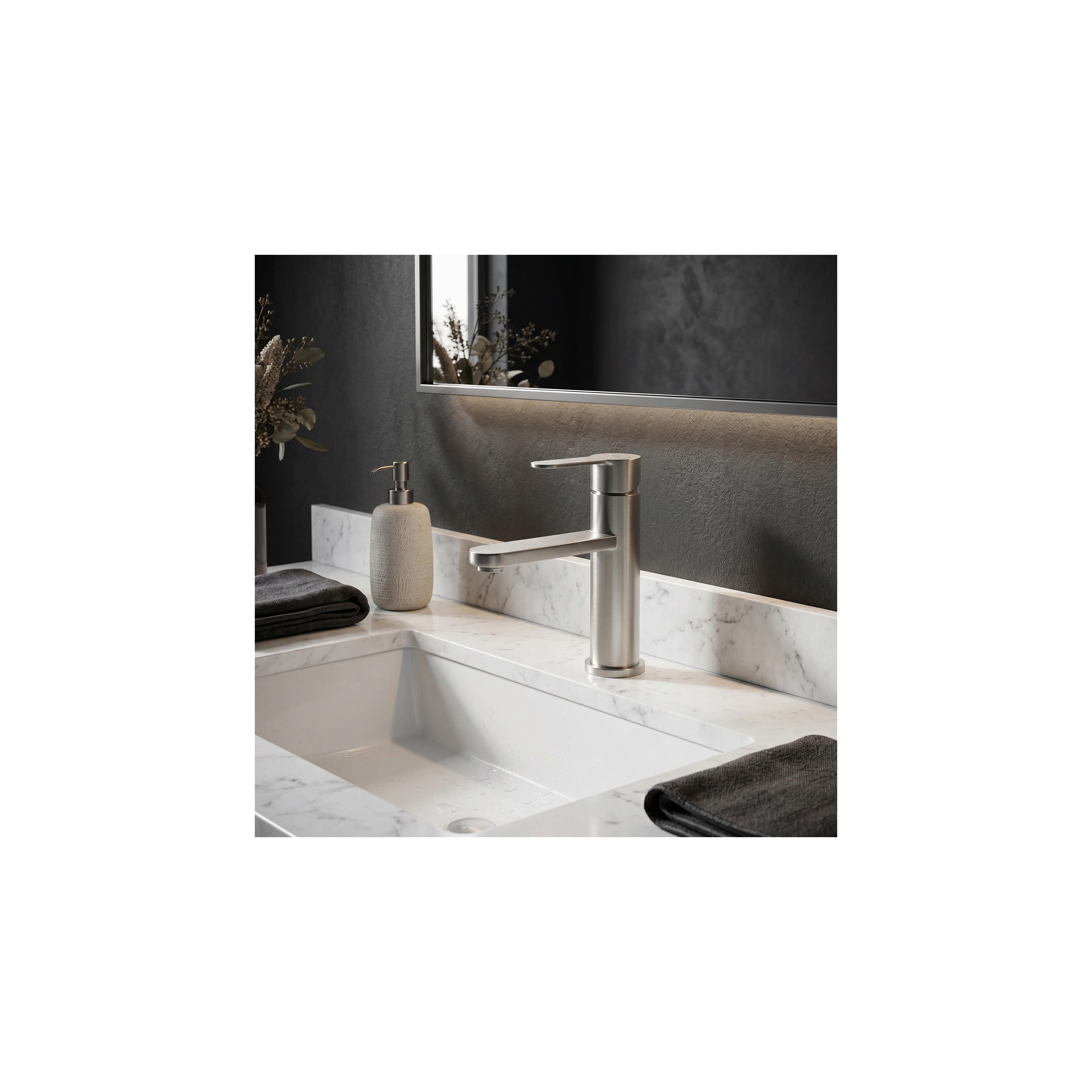 Robinet de salle de bain Rea Arcos Brush Nickel