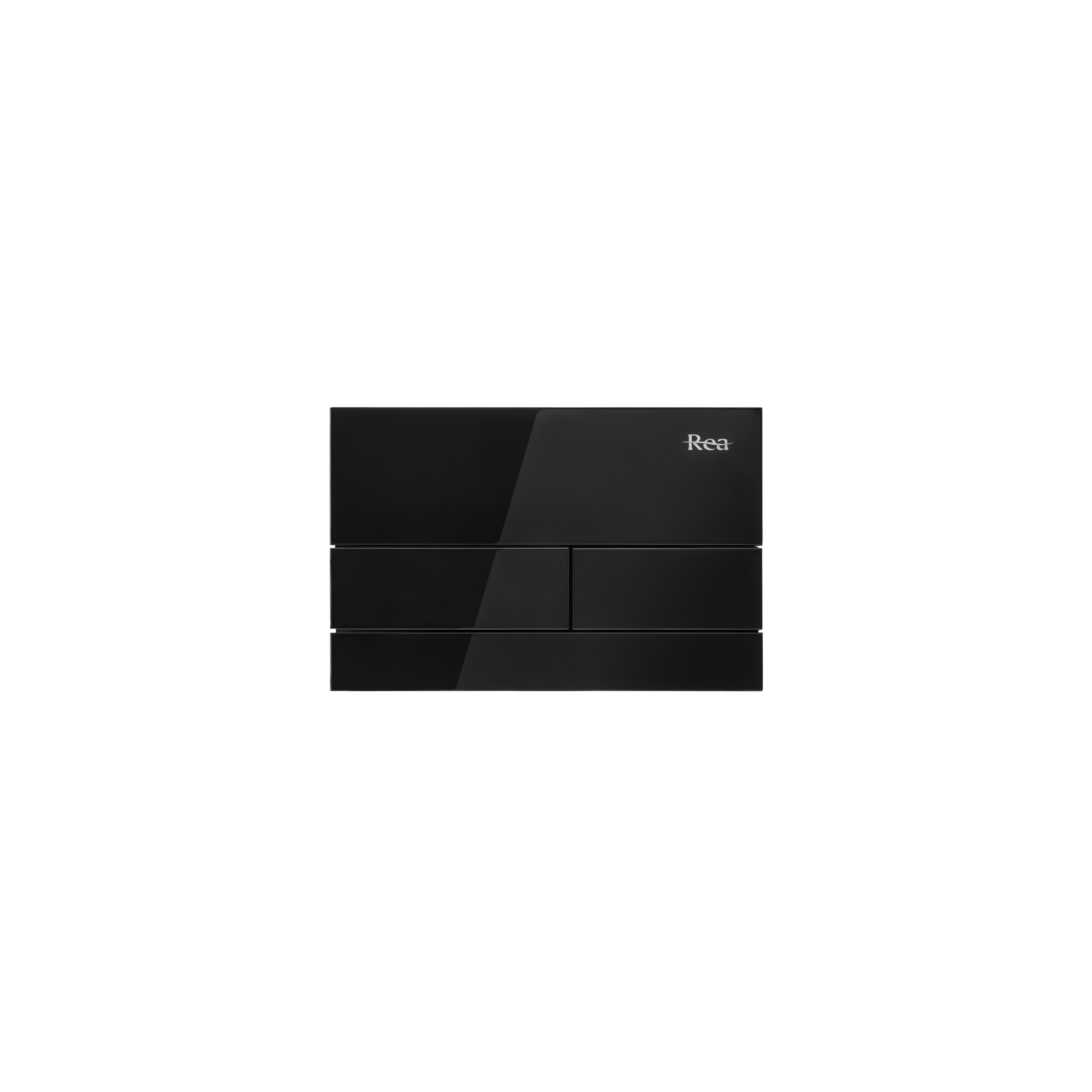Concealed cistern frame K011A-Q Rea T Black Glass