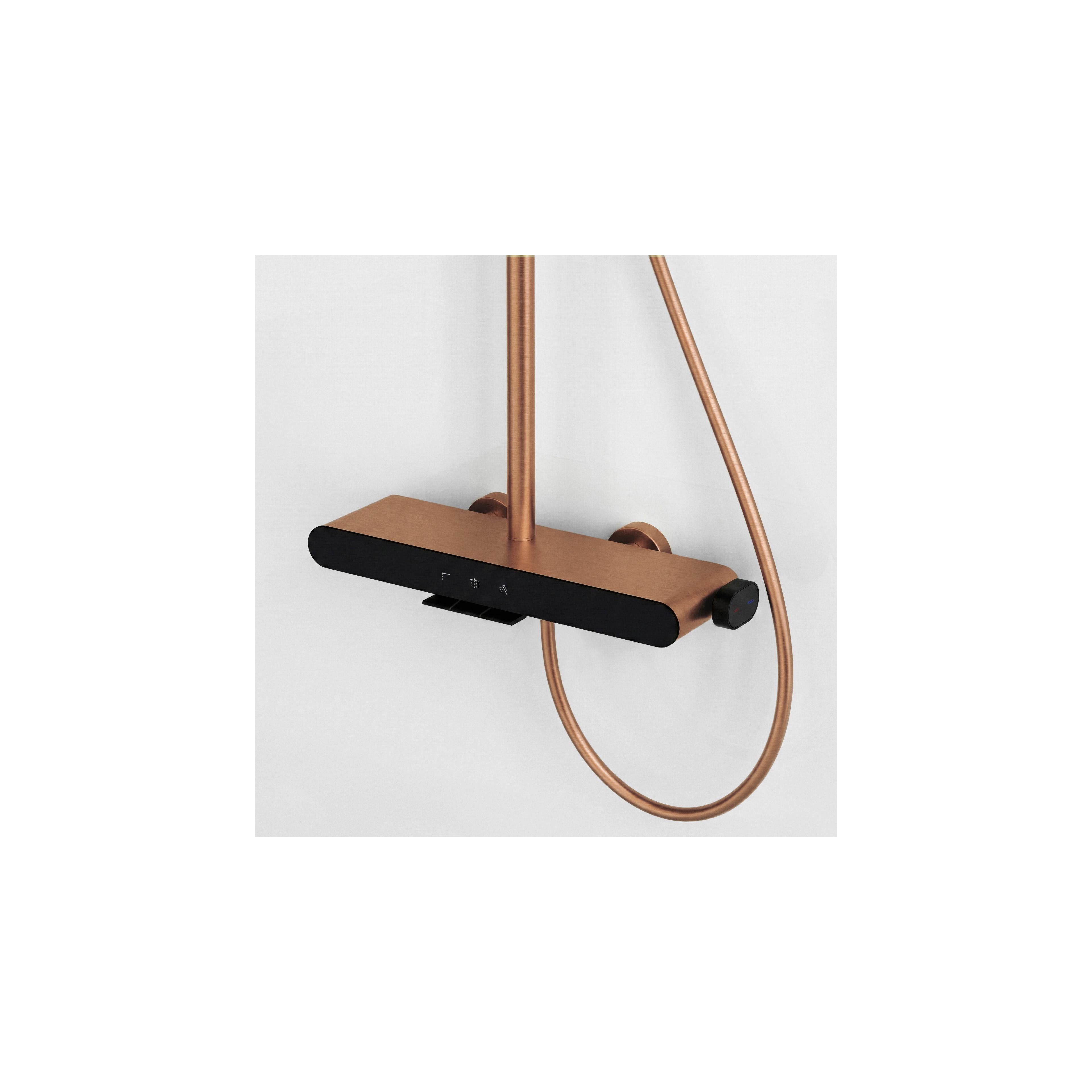 Shower set REA Farel Brush Copper