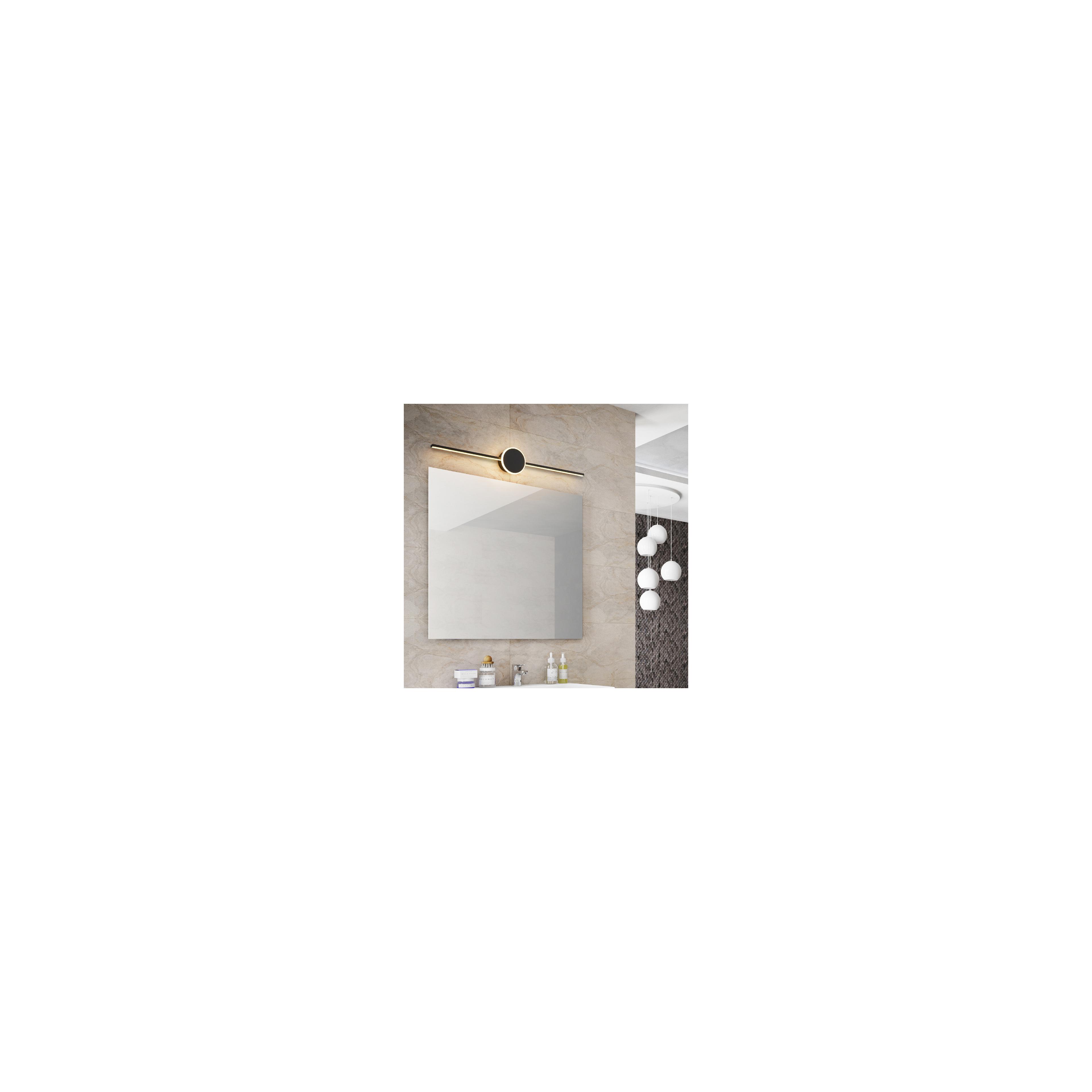 APLICA de baie LED pentru oglinda 80CM APP850-1W ROUND BLACK