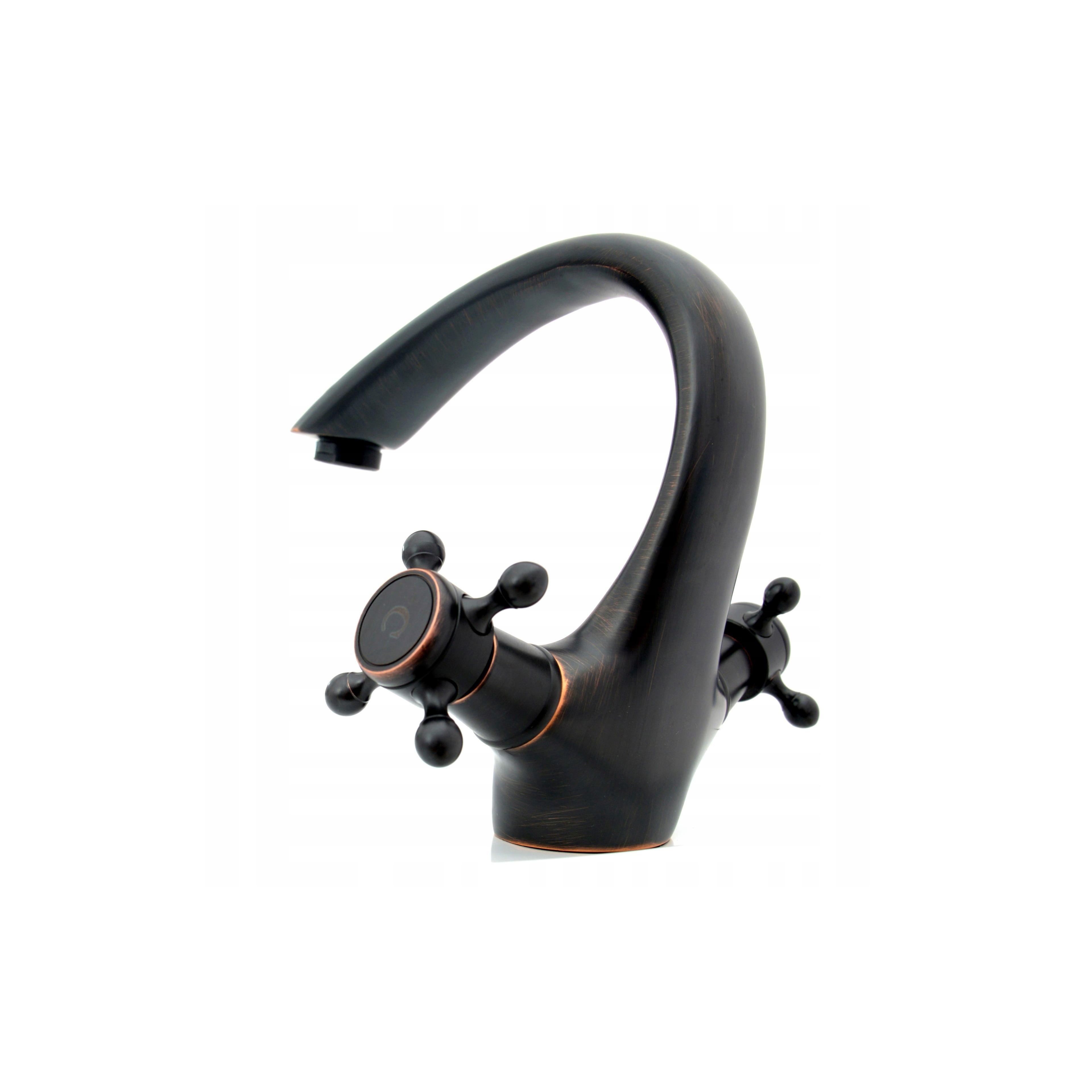 Bathroom faucet Rea Retro Old Black