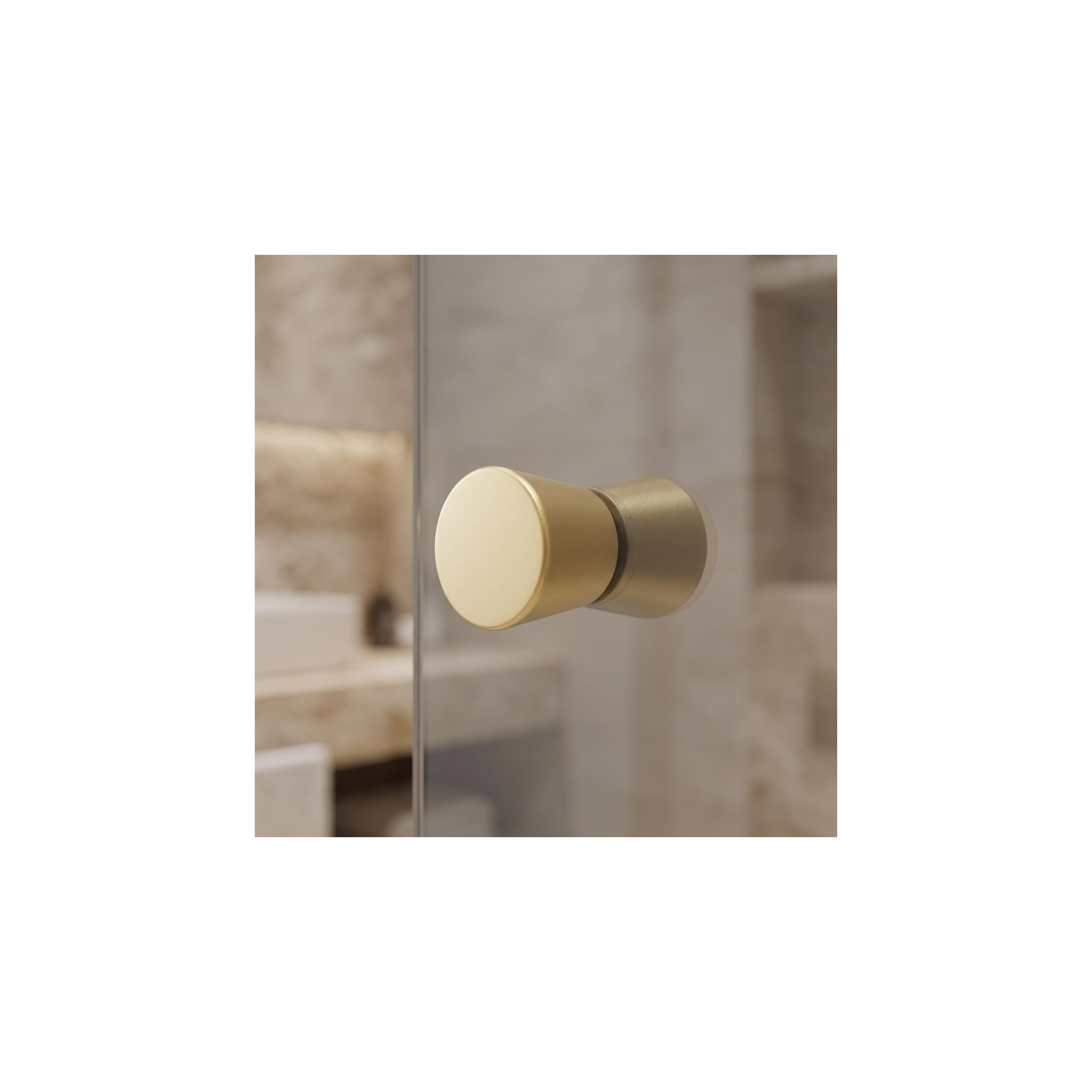Дръжка за врата на душ кабина Rea 03 Brushed Gold