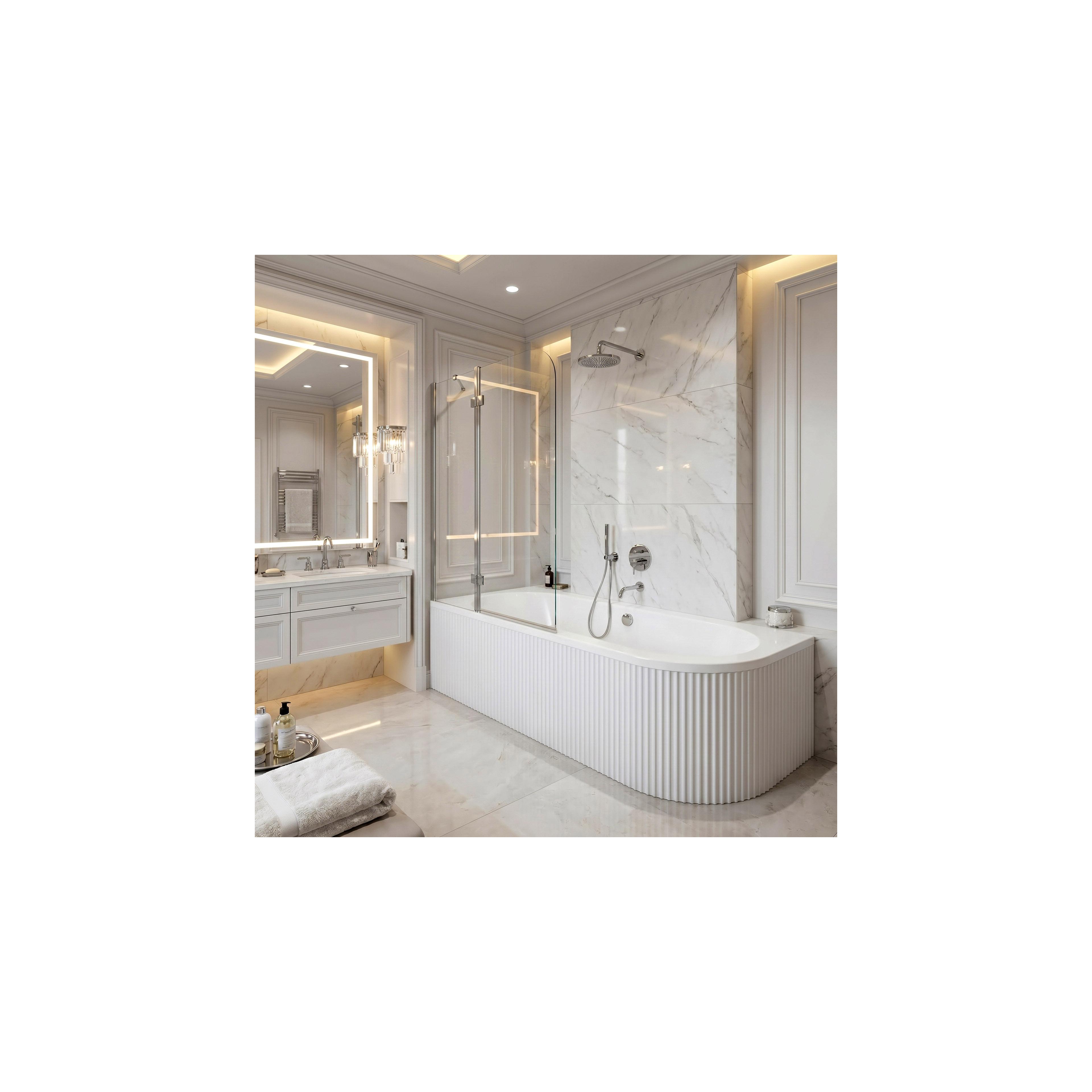 Bathtub Rea Orion Stripe Left 170cm