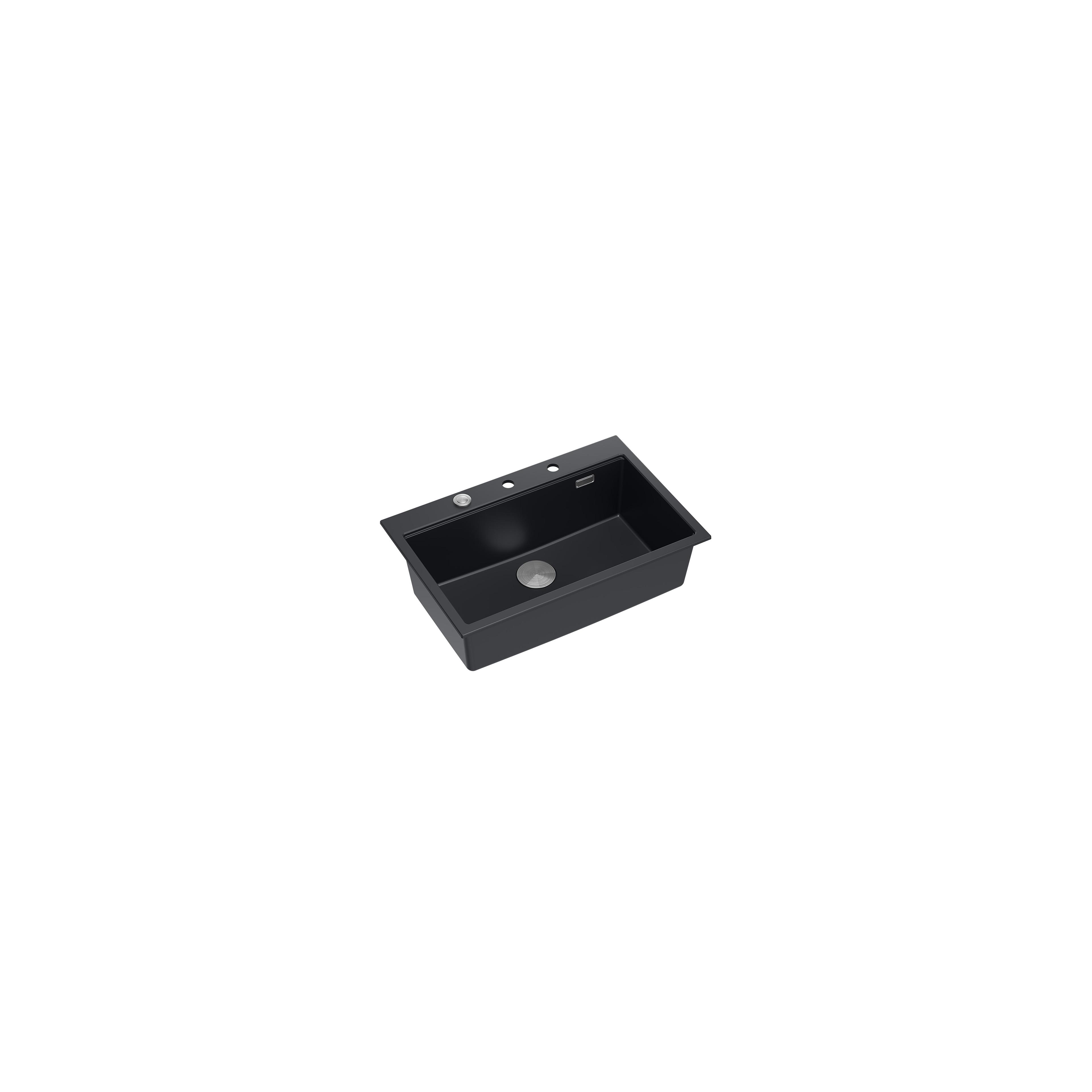 гранитна мивка MARC 110 WORKSTATION Black