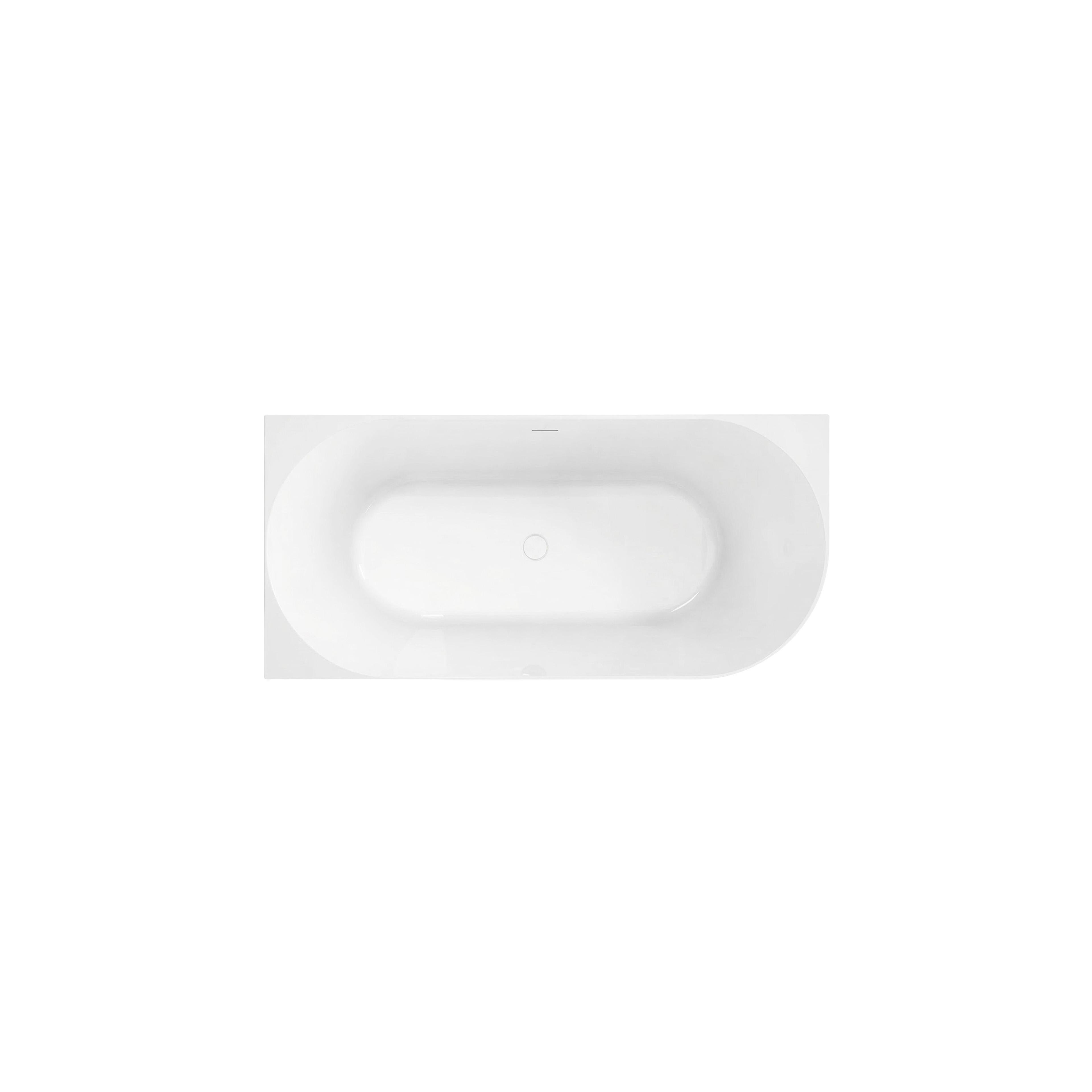 Acrylic hörnbadkar REA Bellanto Slim 150 Left