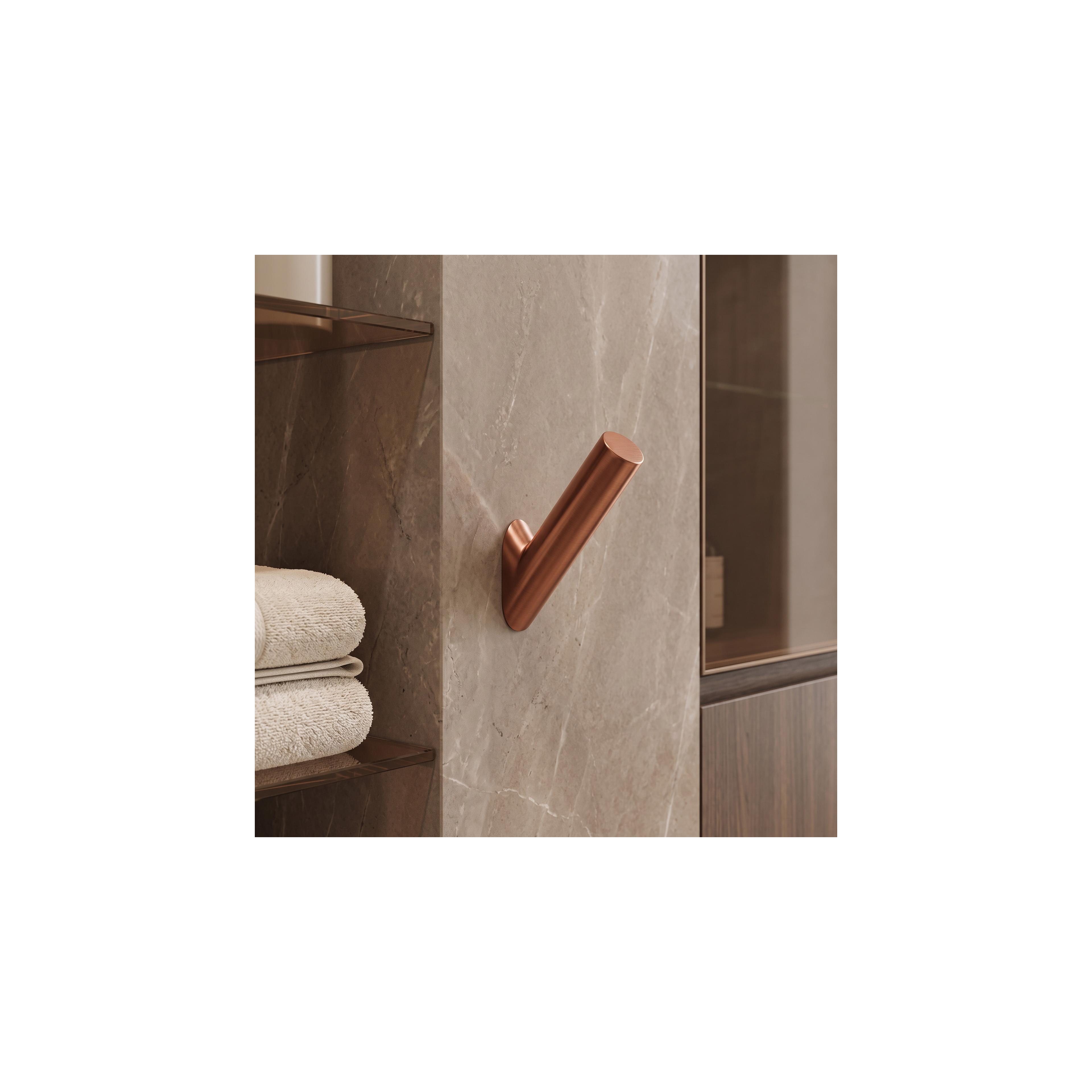 Bathroom hook WILL Brush Copper