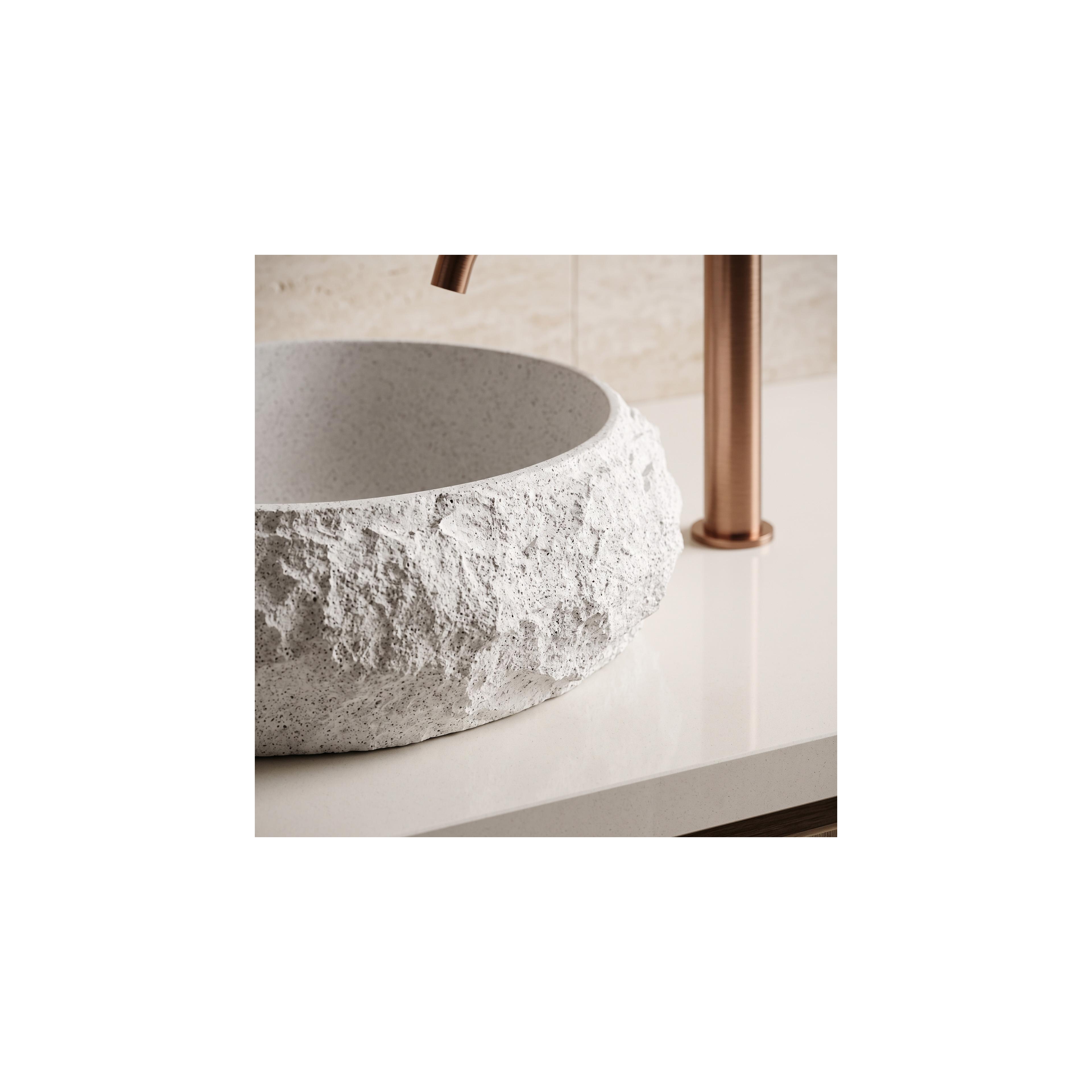 Νιπτήρας  Rea Mika Light Grey 50 x 38 x 15 εκ