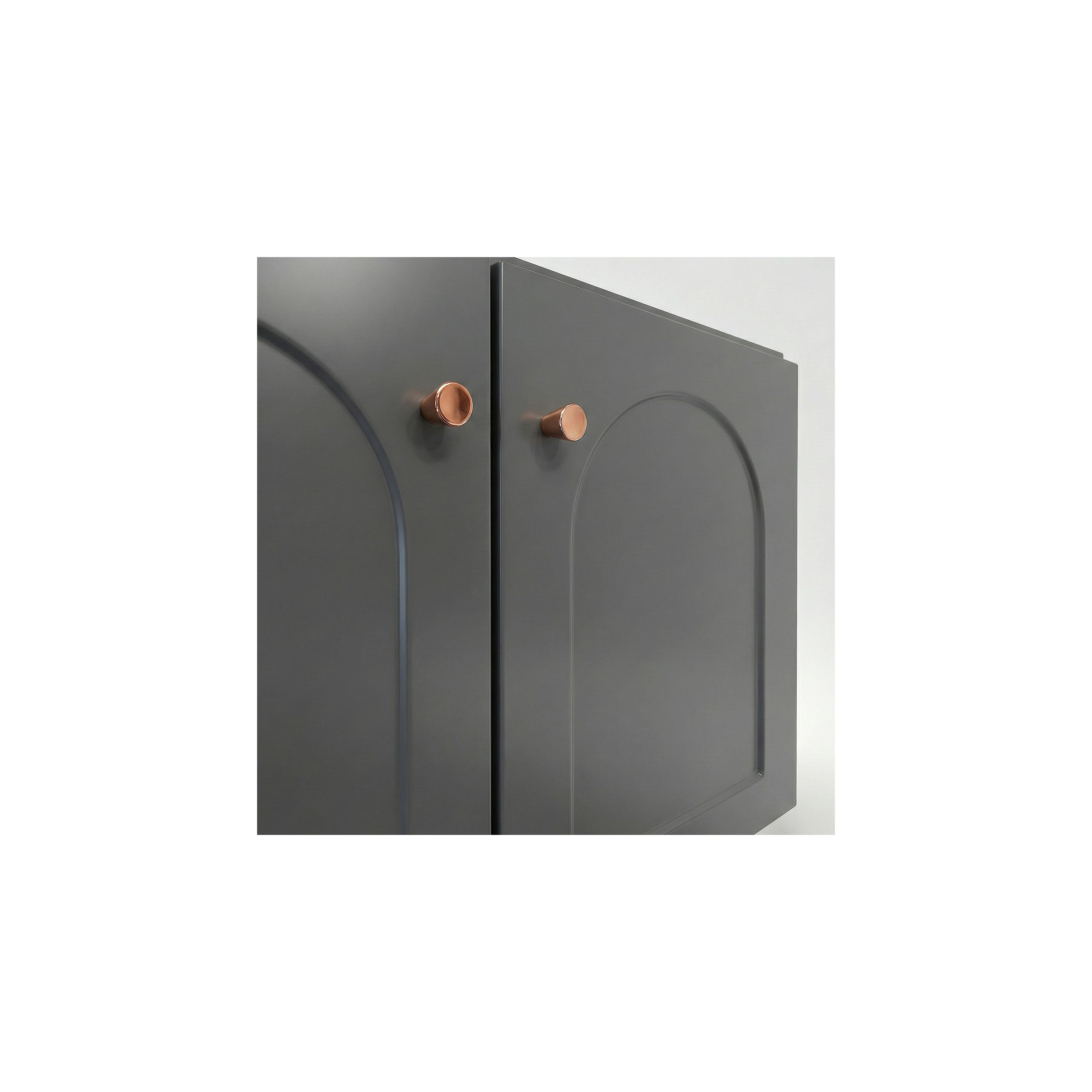Bathroom furniture set with washbasin Denver 60cm Grey