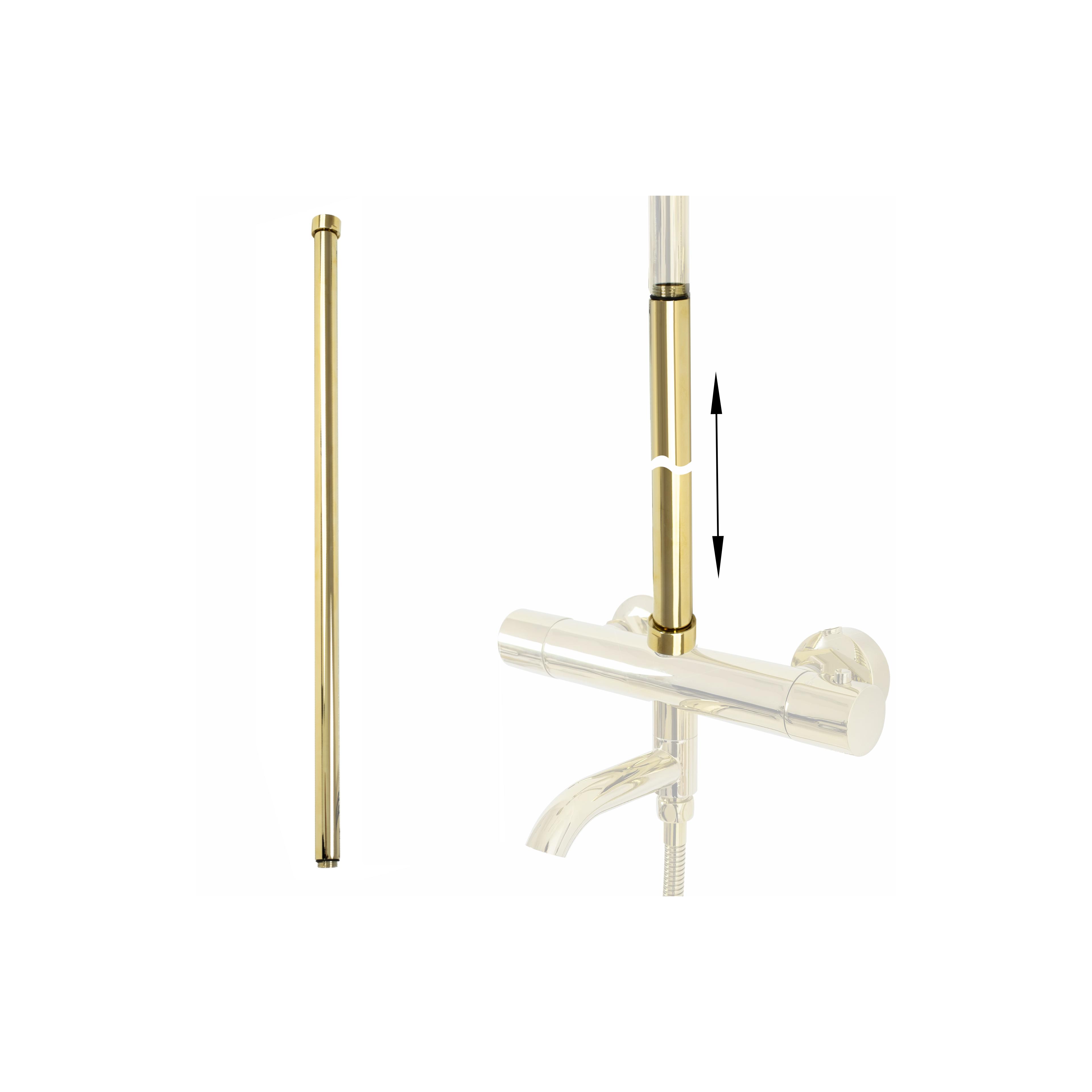 Prelungire coloana duș GOLD 60cm