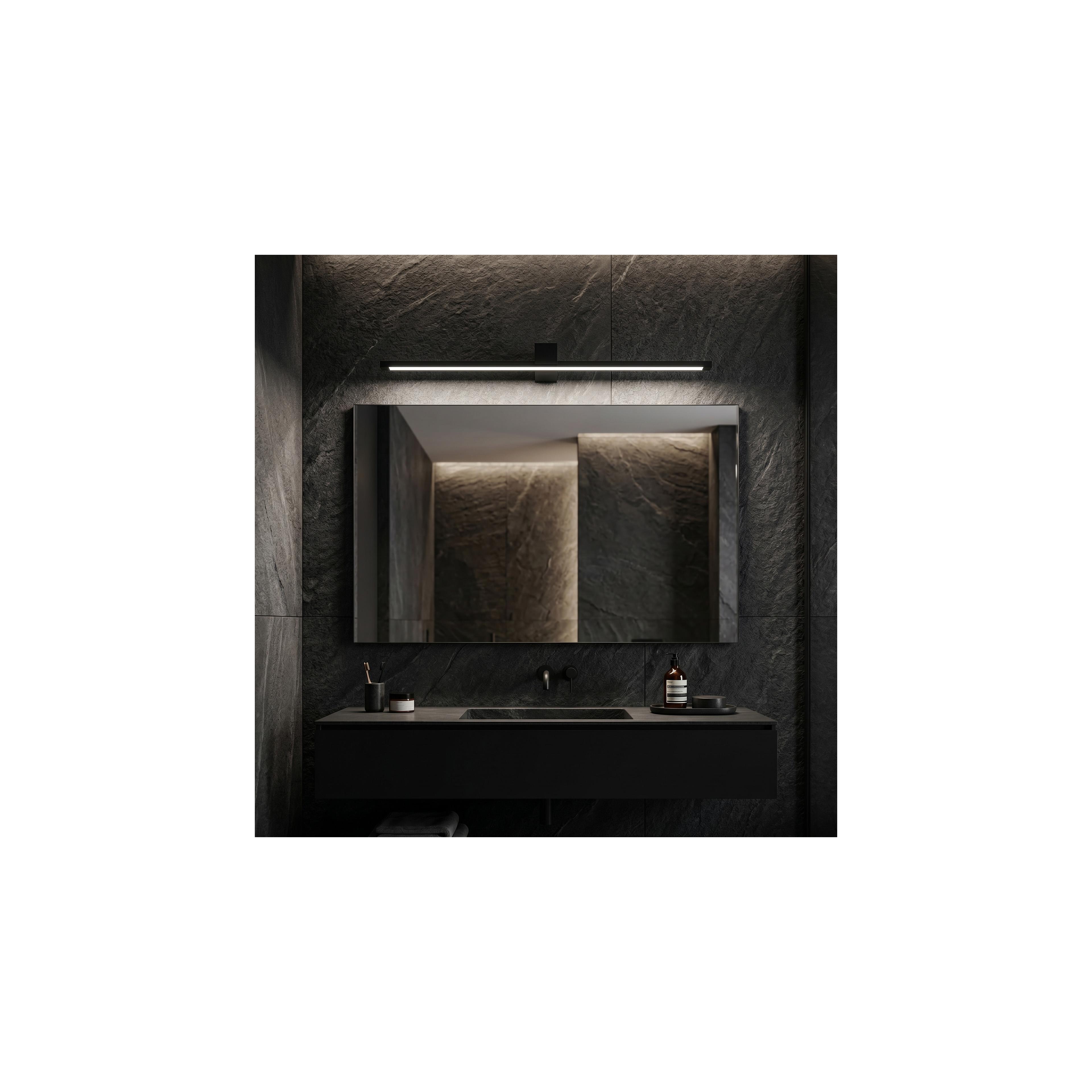 Bad LED-Wandleuchte SWE051-1W 80 cm Black