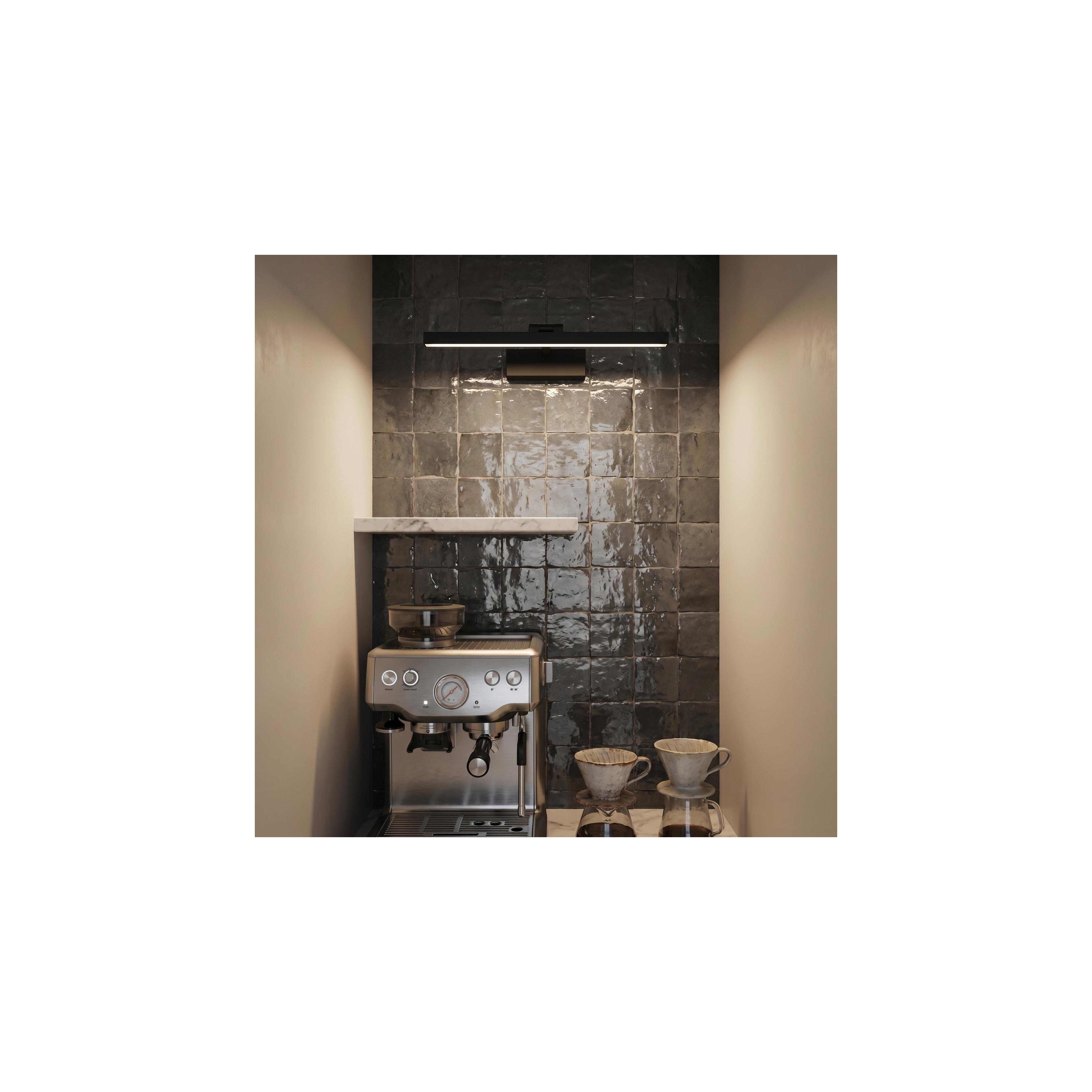 Bad LED-Wandleuchte APP1866-1W 40 cm Black