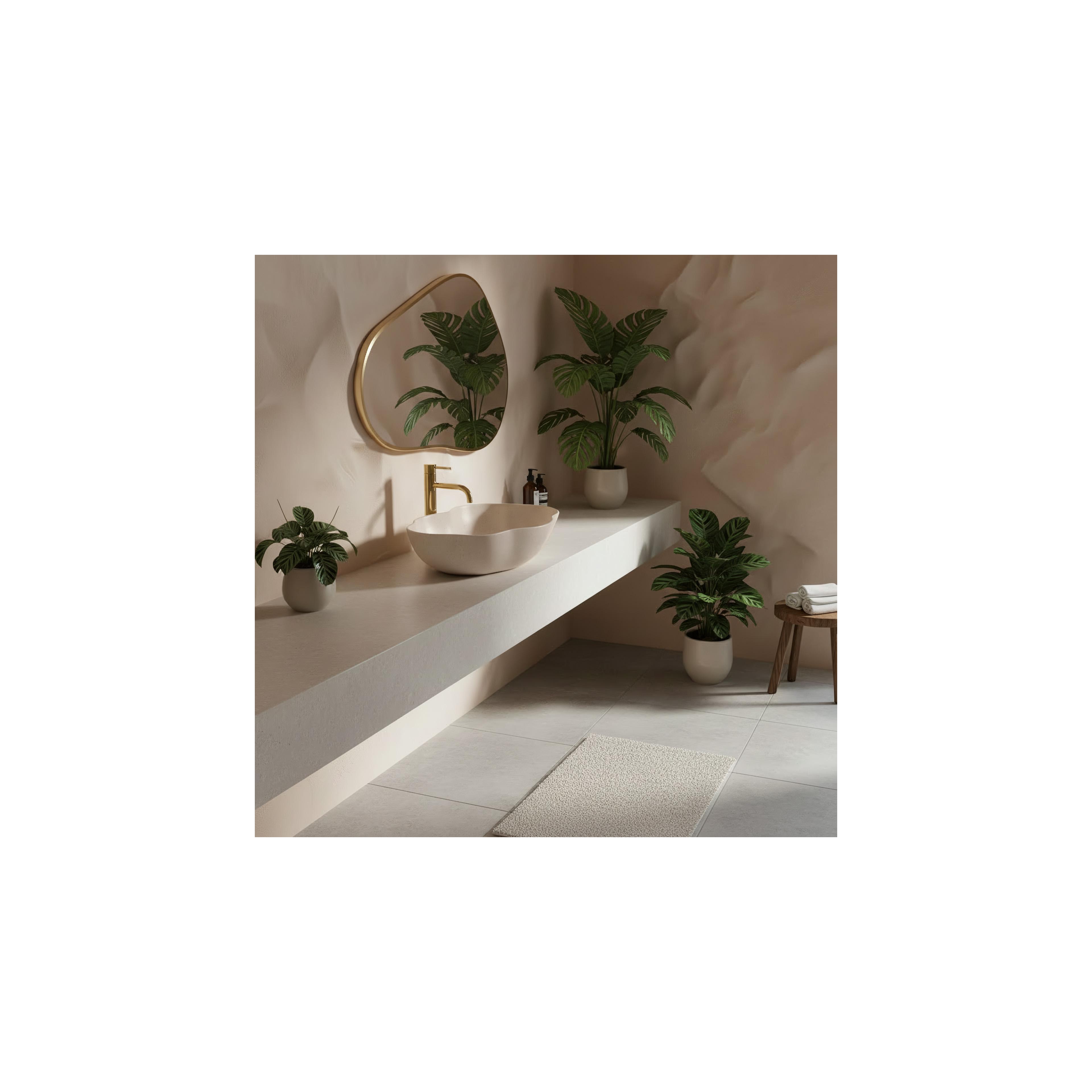 Galda izlietne Rea Pearl Warm