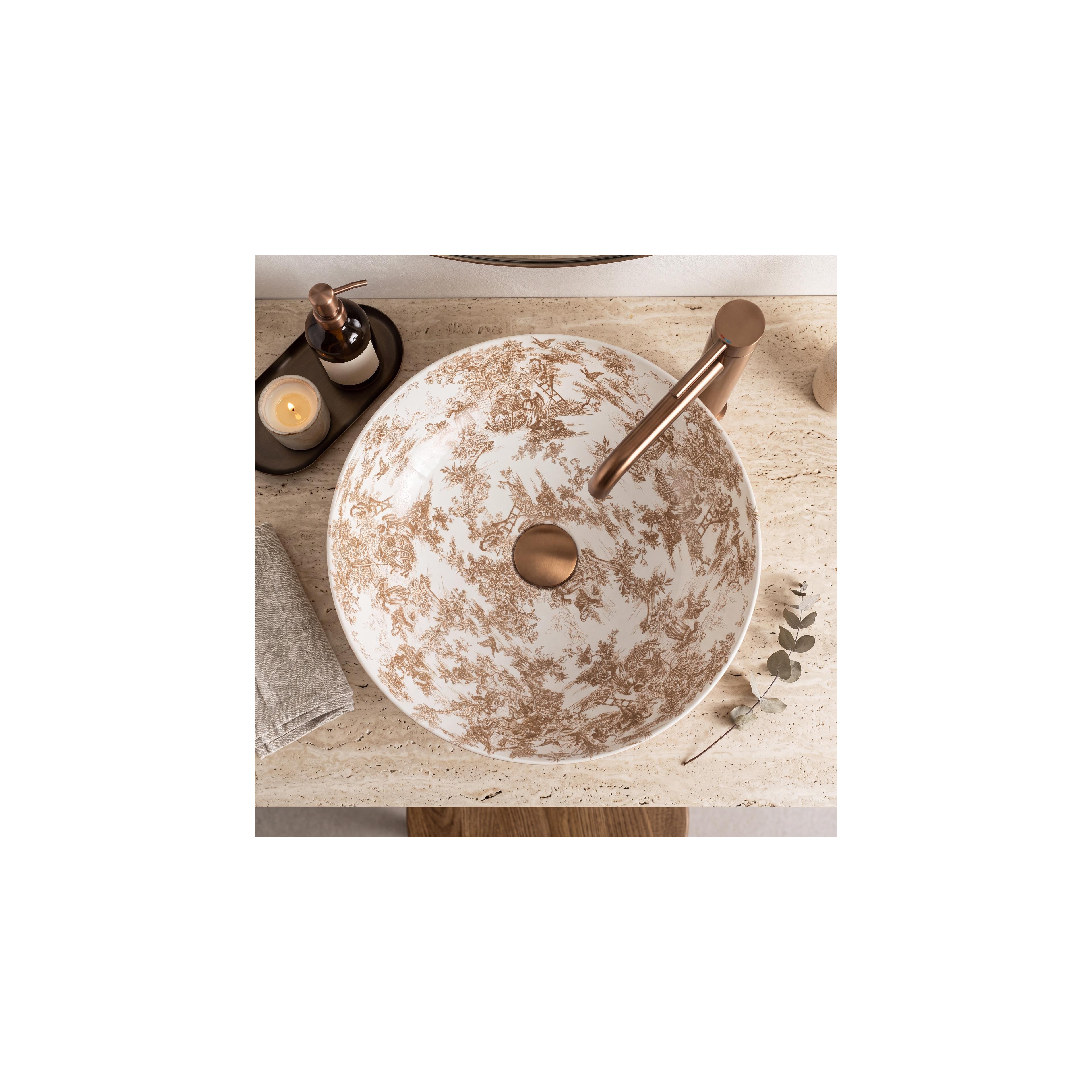 Countertop Basin Rea Juliana Brown