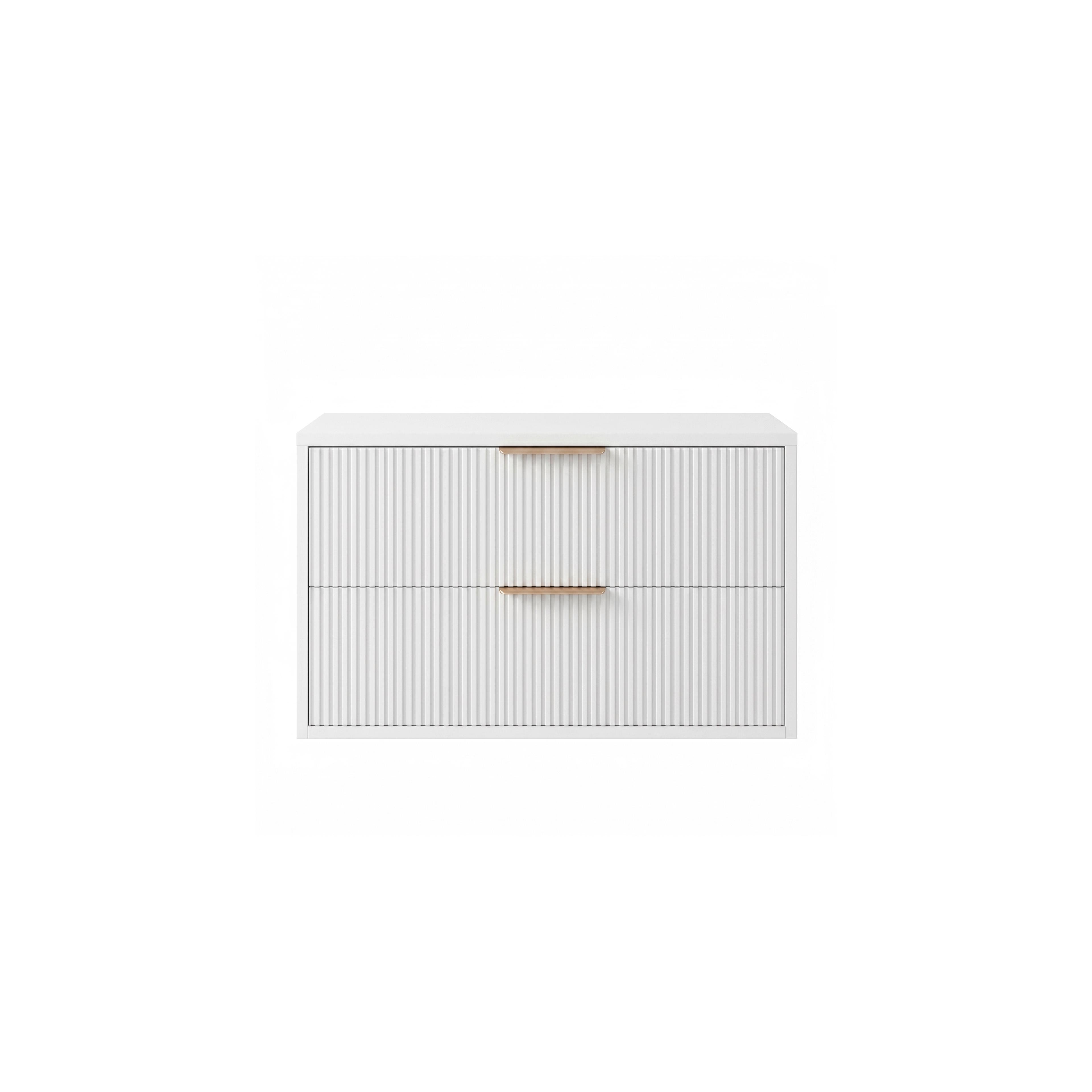 Bathroom vanity cabinet Rea Mono 80cm White